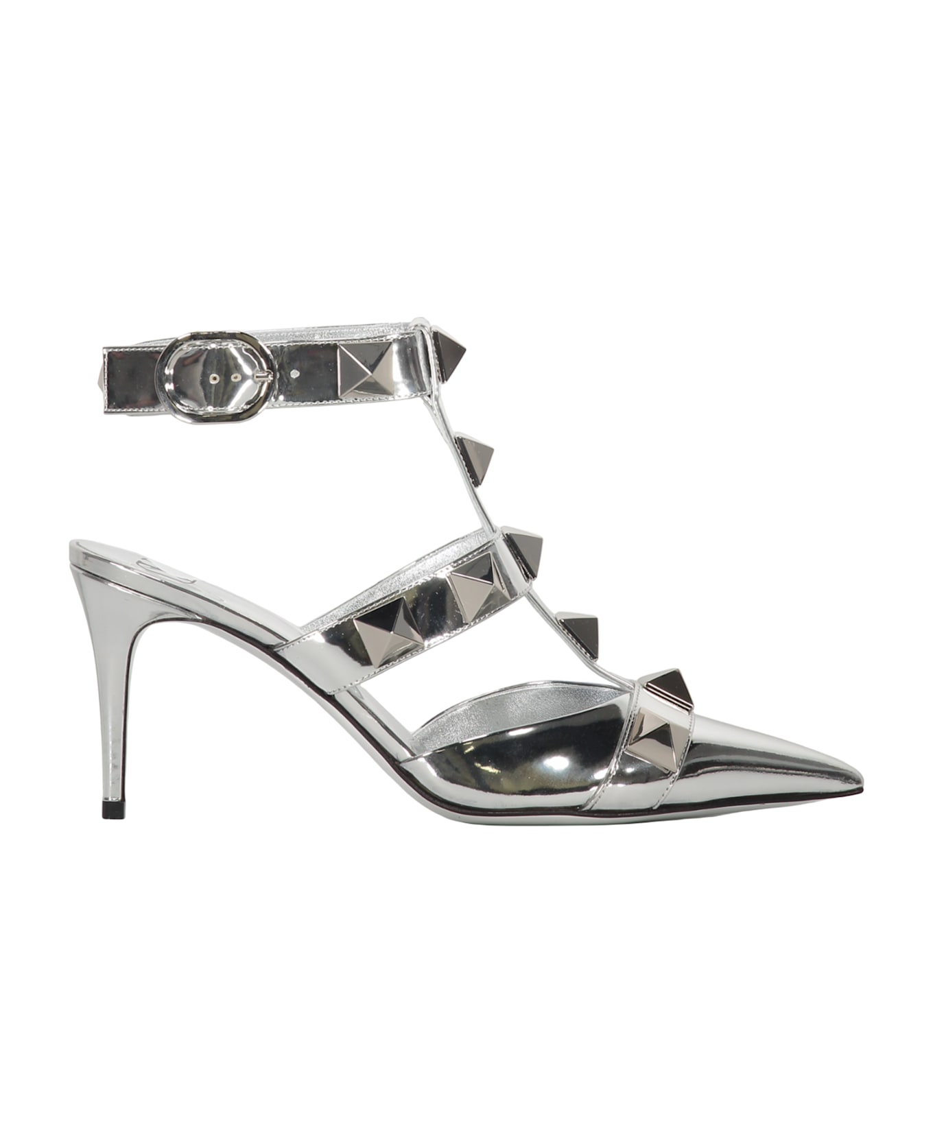 Valentino Garavani Leather Pumps - silver ハイヒール