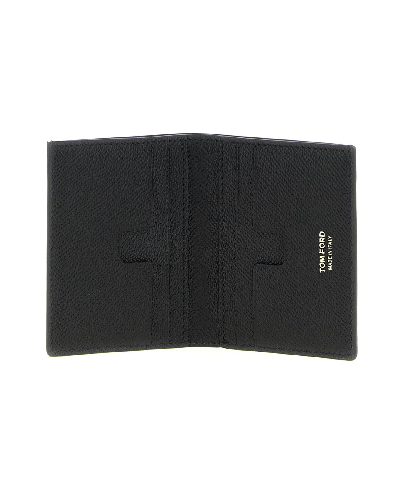 Tom Ford Foldable Card Holder - Black  