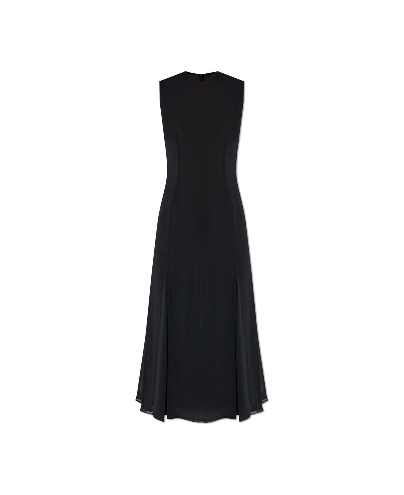 Dolce & Gabbana Sleeveless Jersey Calf-length Dress - Nero