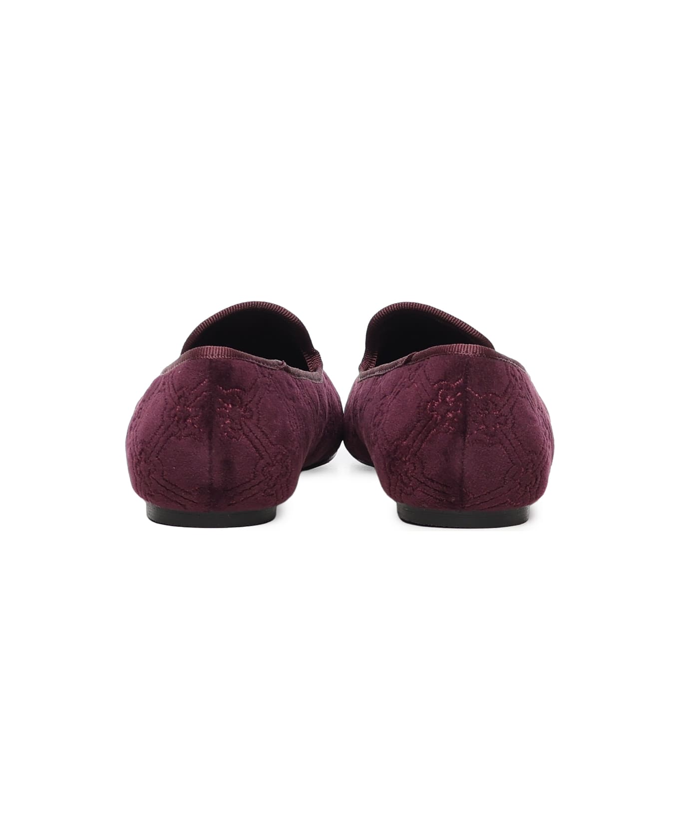 V73 Iris Winter Loafers With Logo - Bordeaux