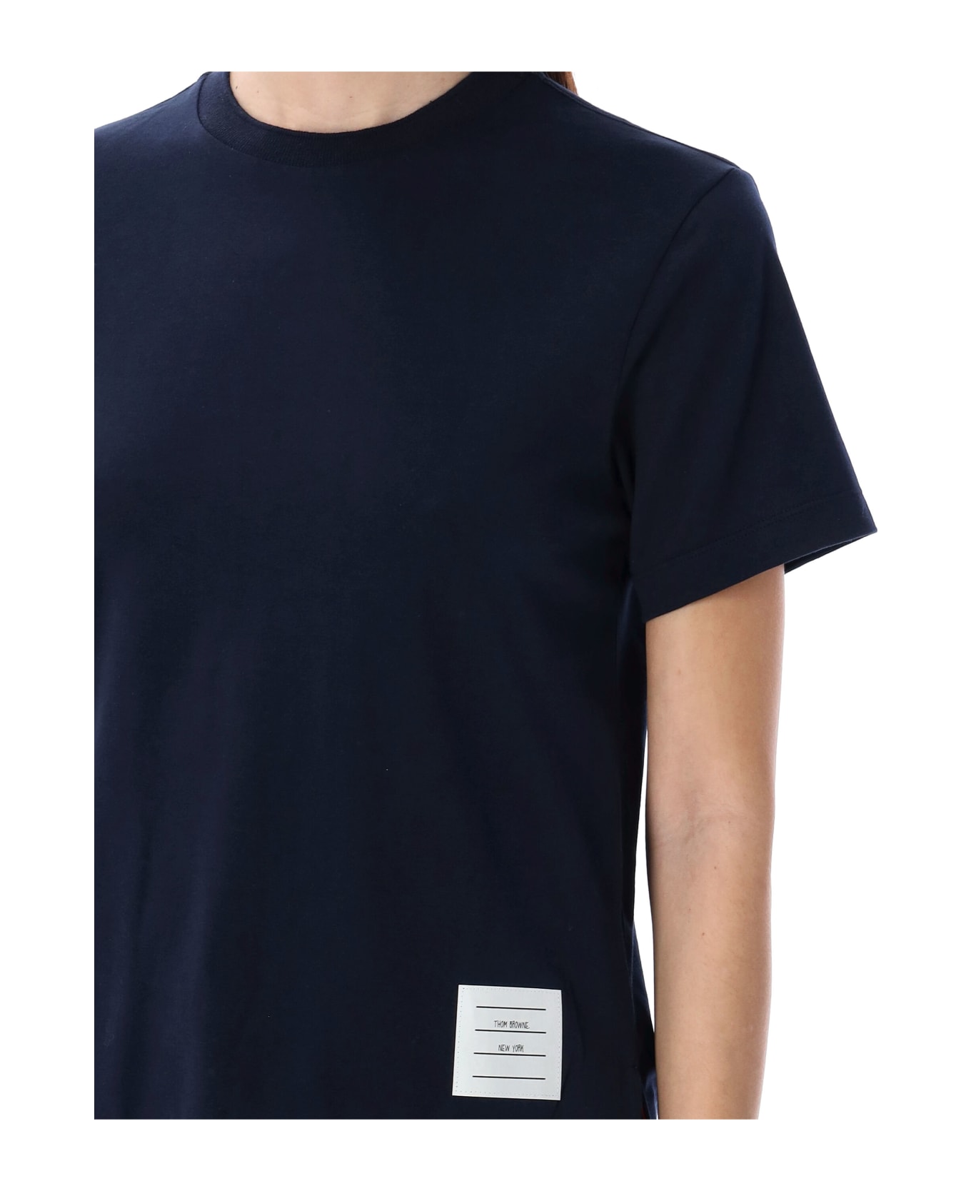 Thom Browne Relaxed Fit T-shirt - NAVY