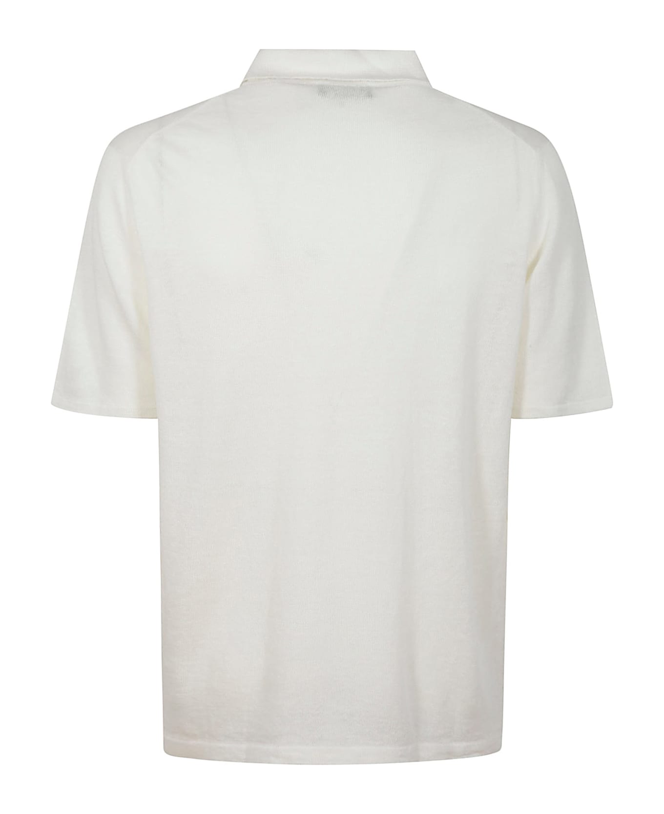 Roberto Collina Polo Ss - White