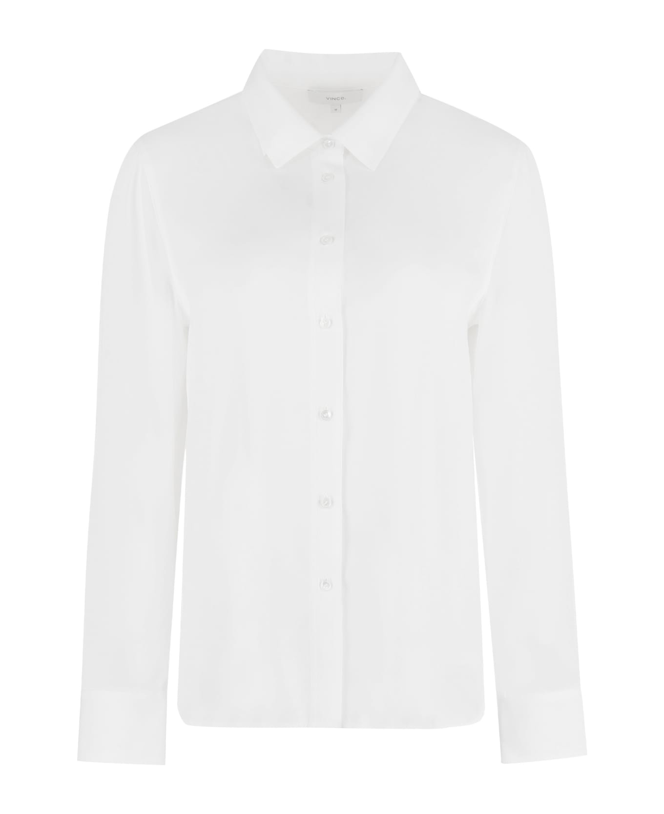 Vince Silk Shirt - White