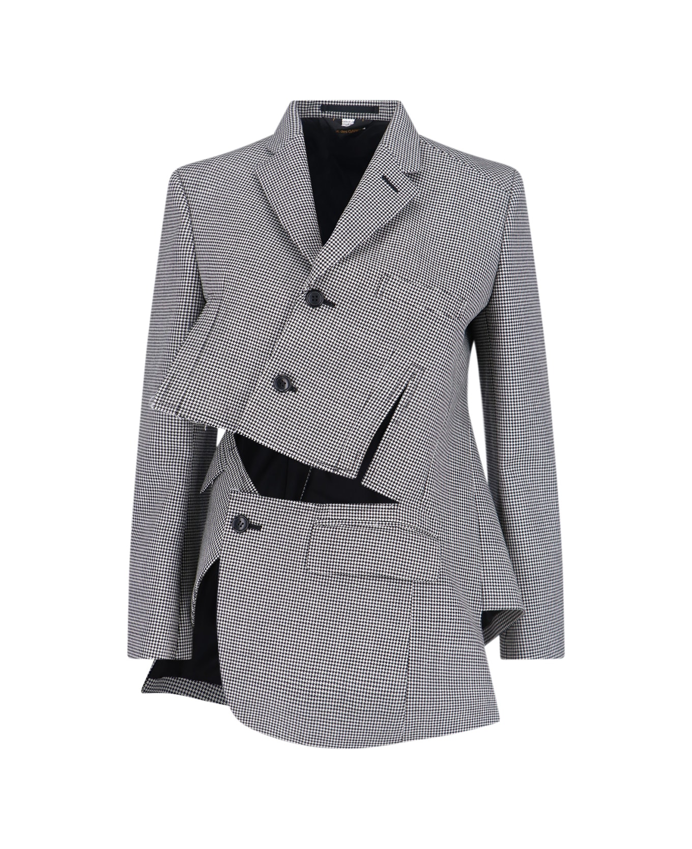 Comme des Garçons Asymmetrical Blazer - Black  