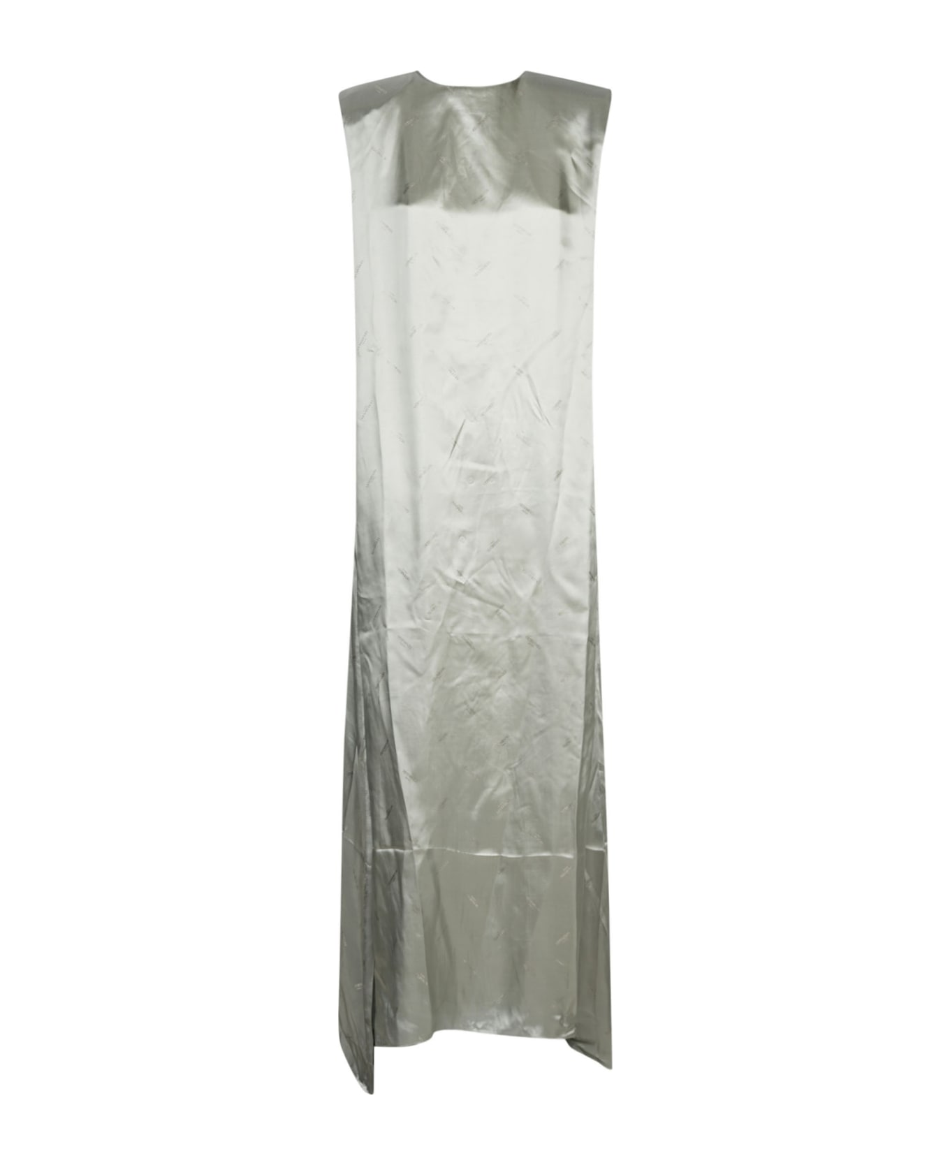 VETEMENTS Long-length Oversized Dress - Grey Monogram ワンピース＆ドレス