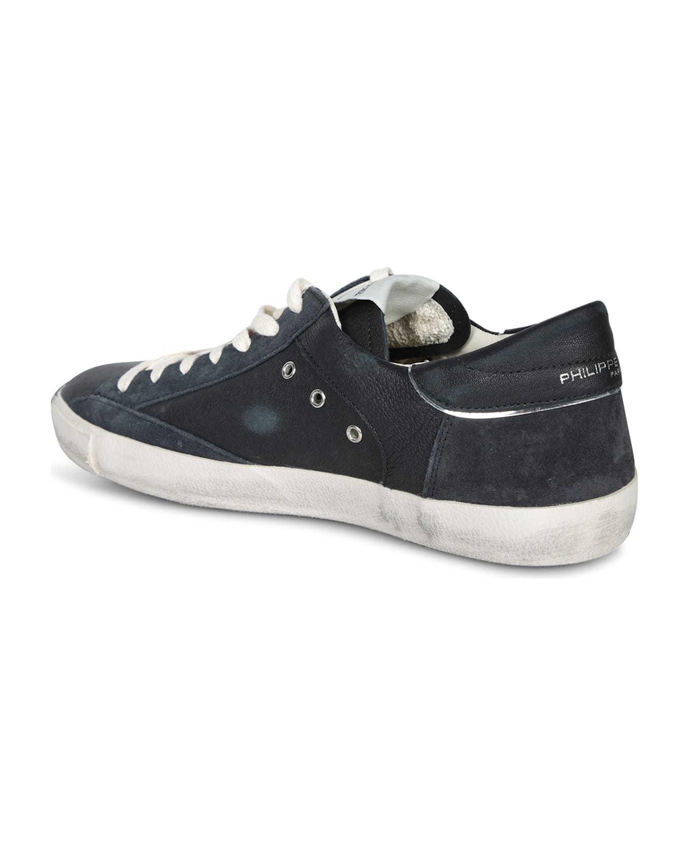 Philippe Model Prsx Low Black Sneakers - Black