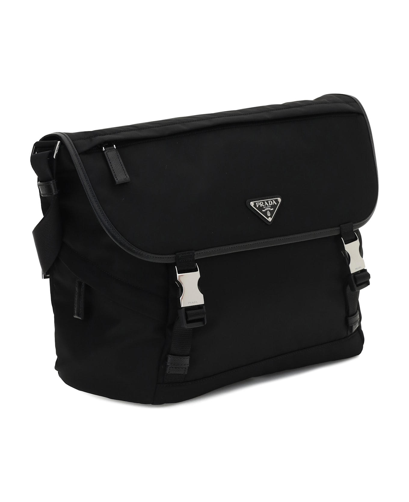 Prada Logoed Shoulder Bag