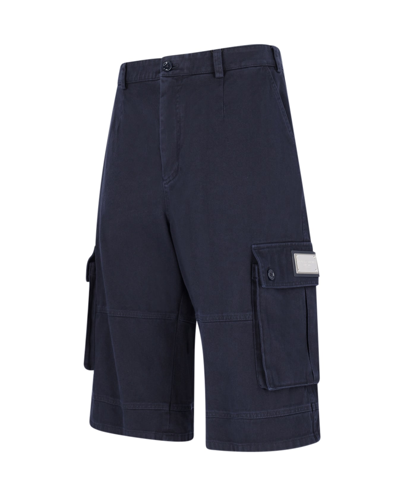 Dolce & Gabbana Cargo Bermuda Shorts - Blue