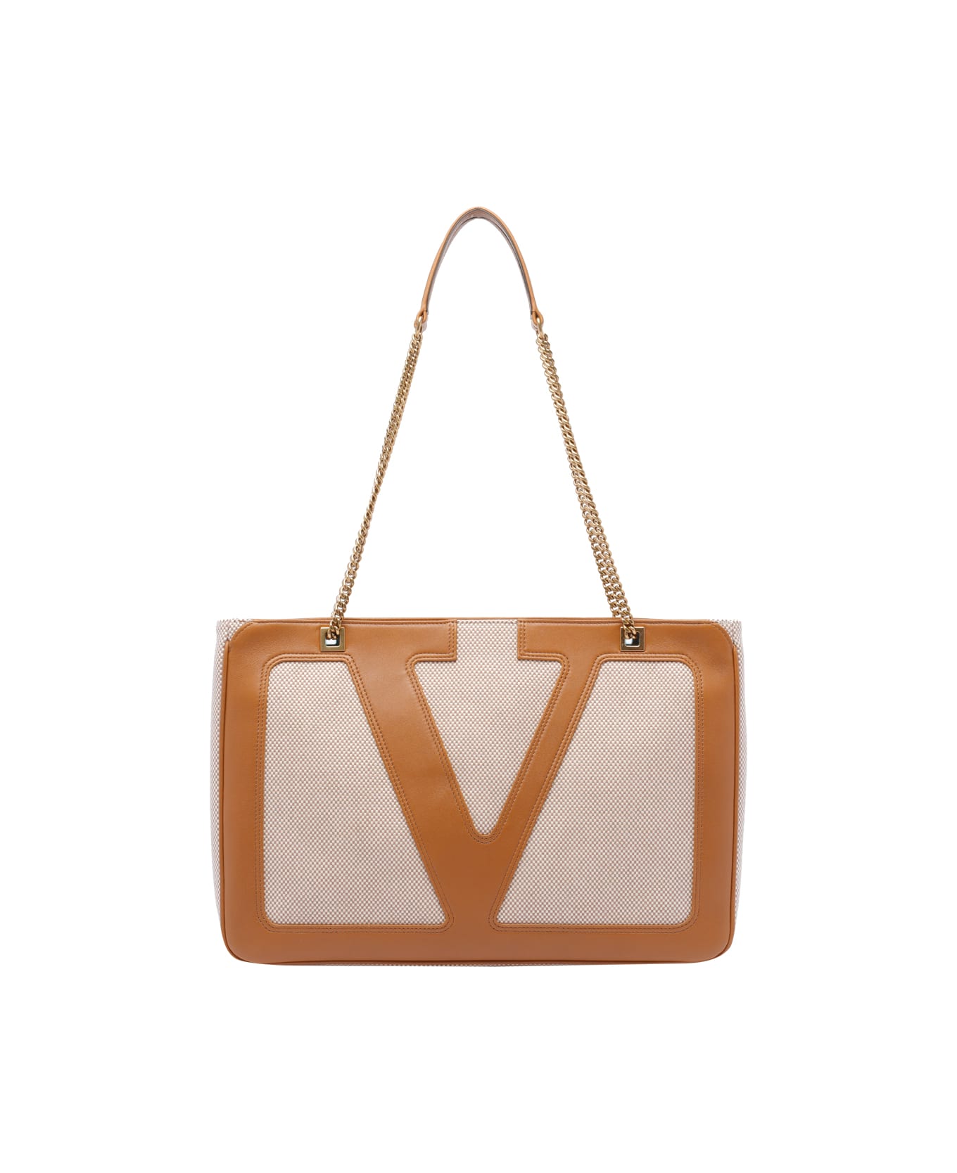 Valentino Garavani Medium Viva Superstar Shopping Bag - Brown