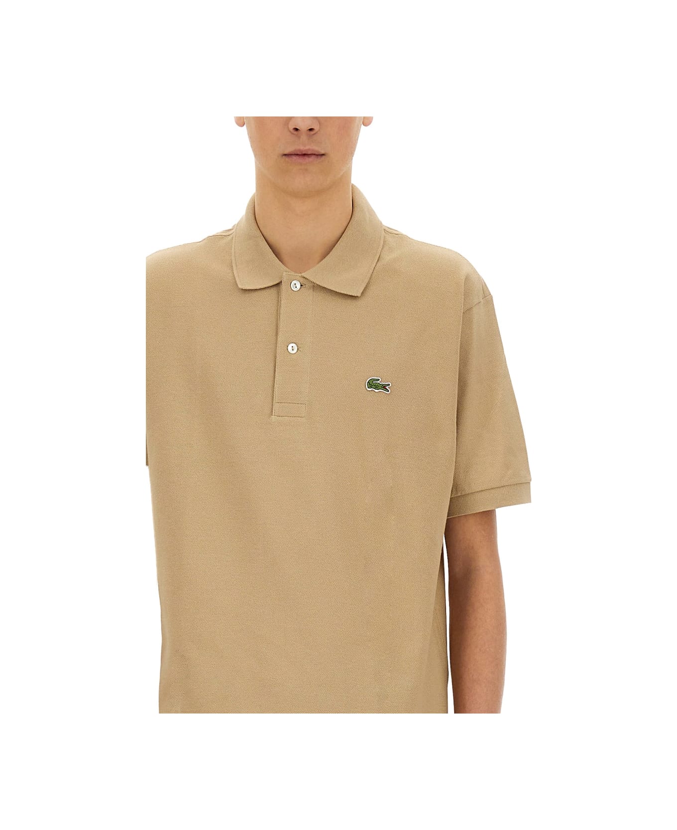 Lacoste Classic Polo. - BEIGE