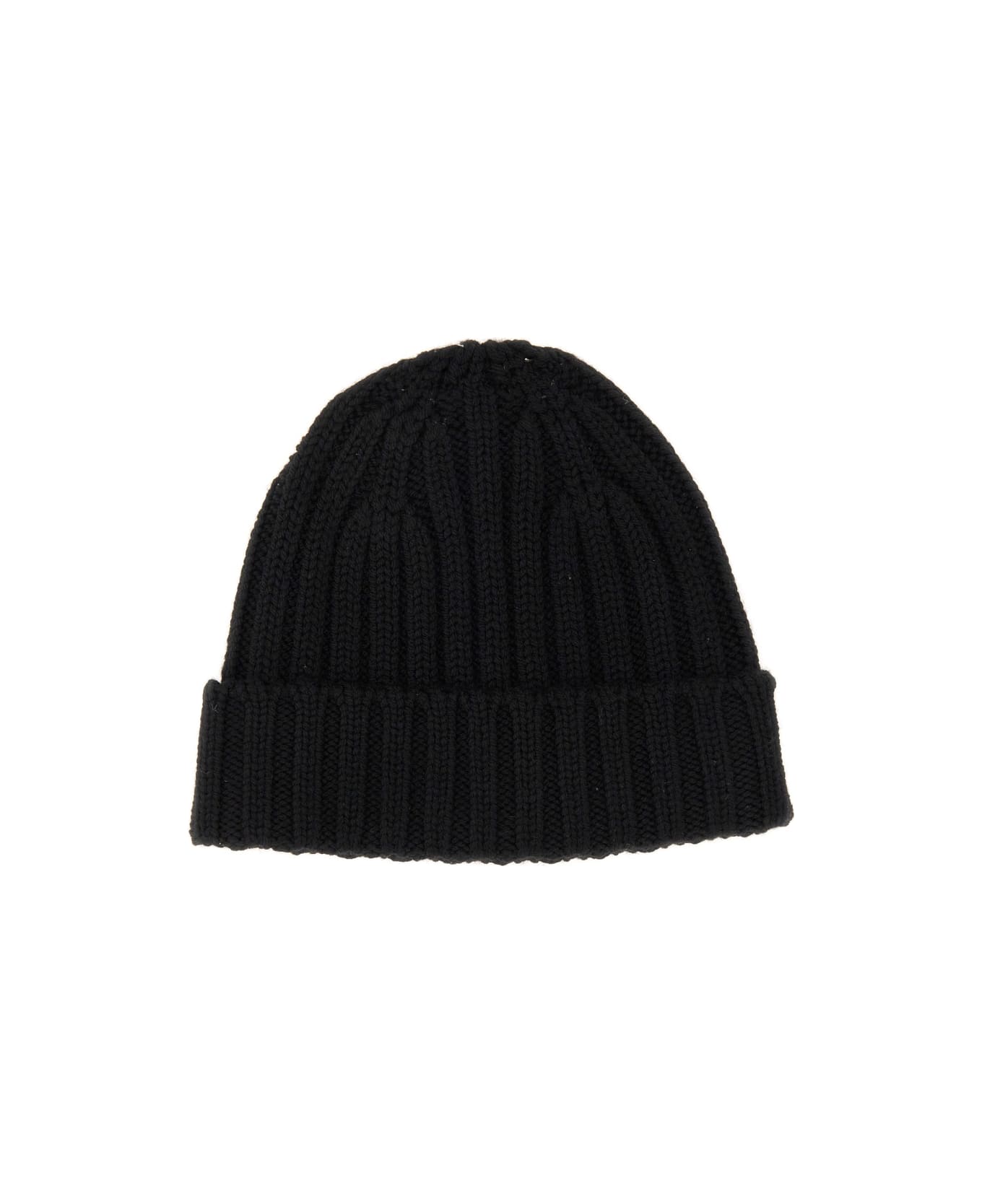 Aspesi Beanie Hat - BLACK