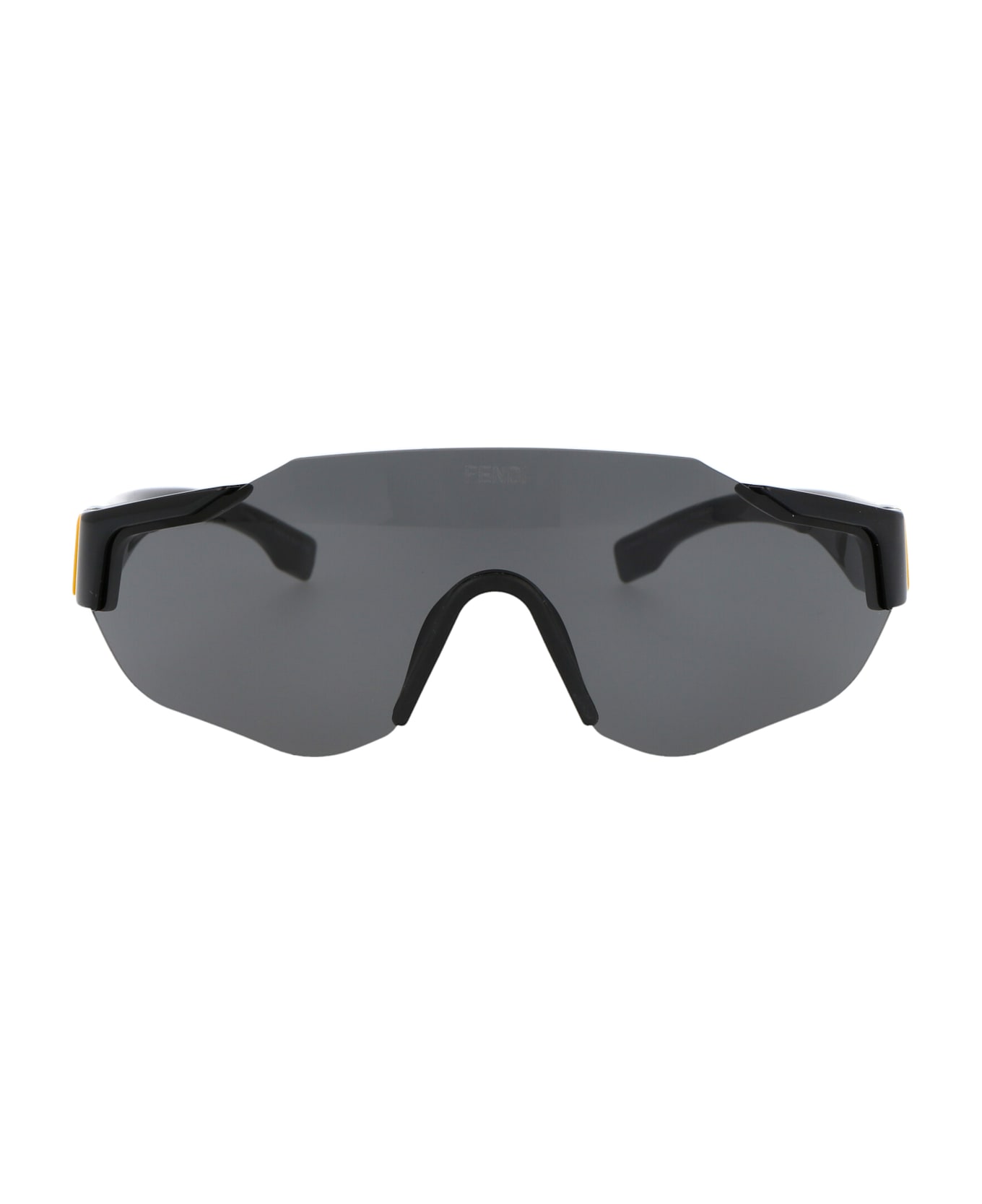 Fendi Eyewear Fendi Sport Sunglasses - 01A SHINY BLACK / SMOKE