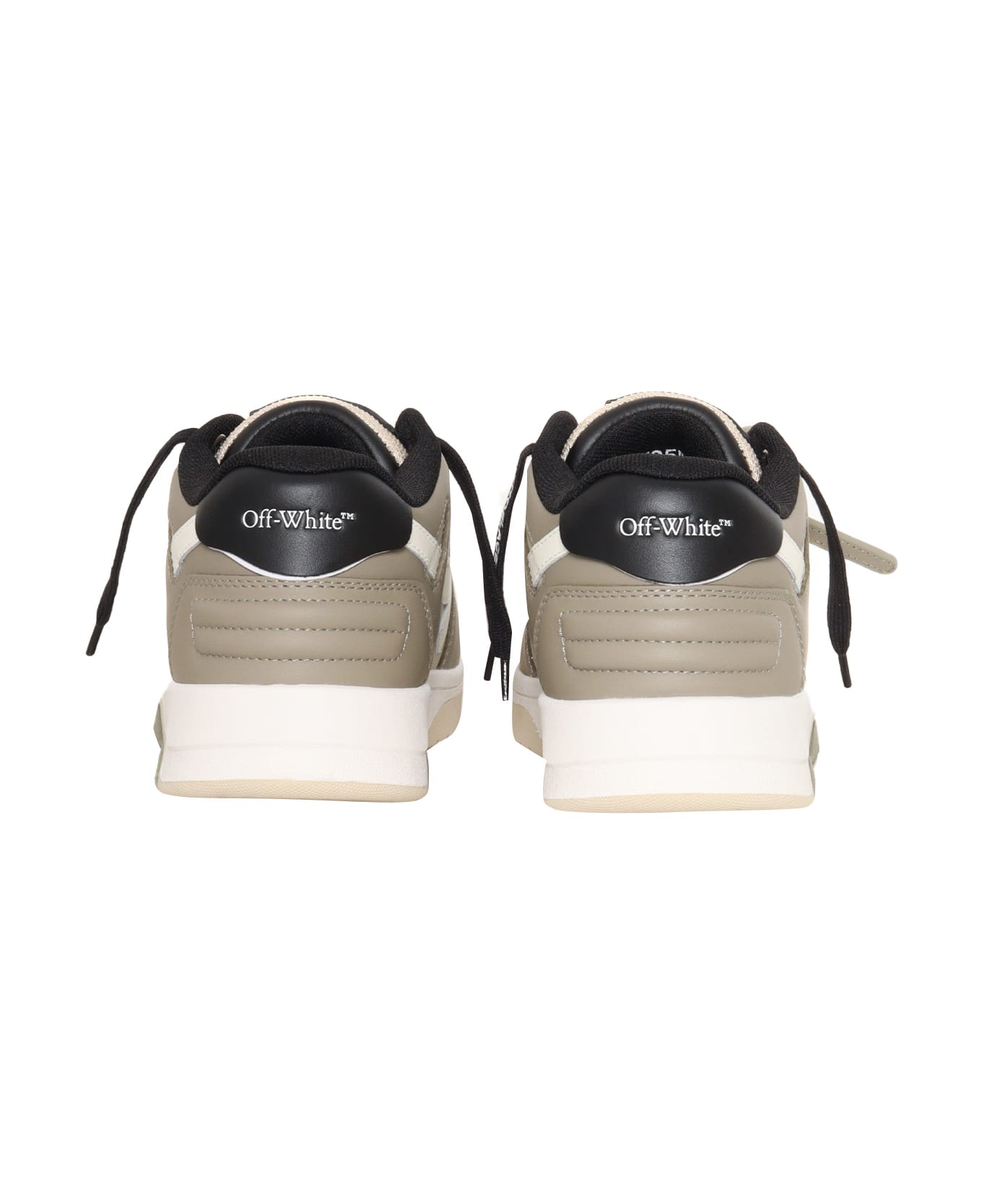 Off-White Out Of Office Olive Green - Light Brown - GREEN