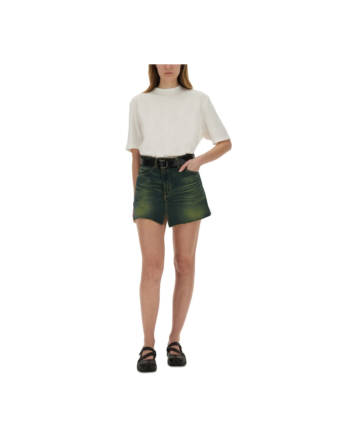 Our Legacy Malibu "cover" Skirt - GREEN