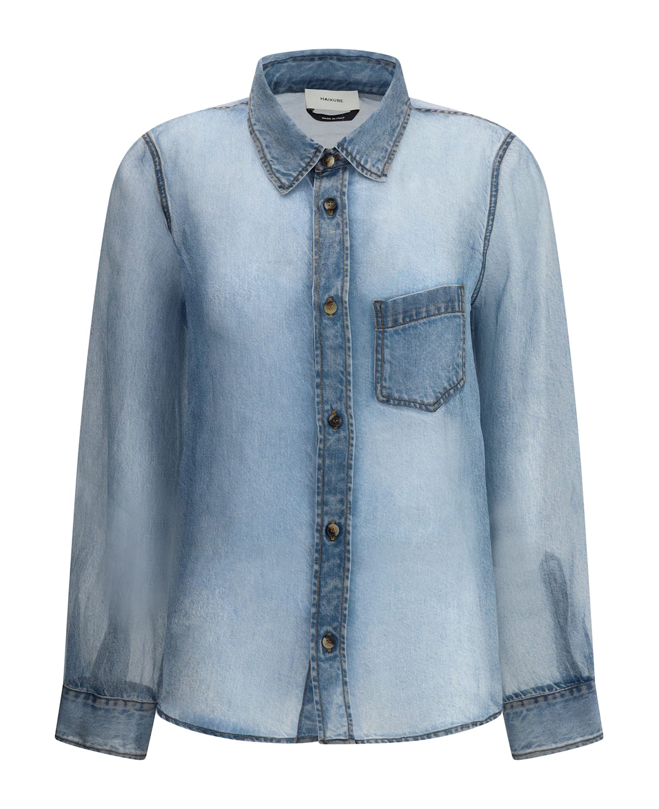 Haikure Ronda Shirt Denim Print