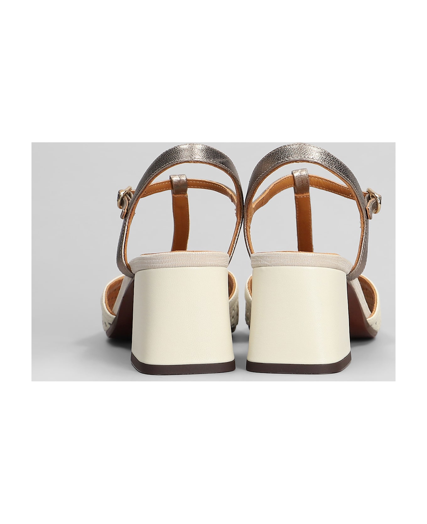 Chie Mihara Sandals In White Leather - white