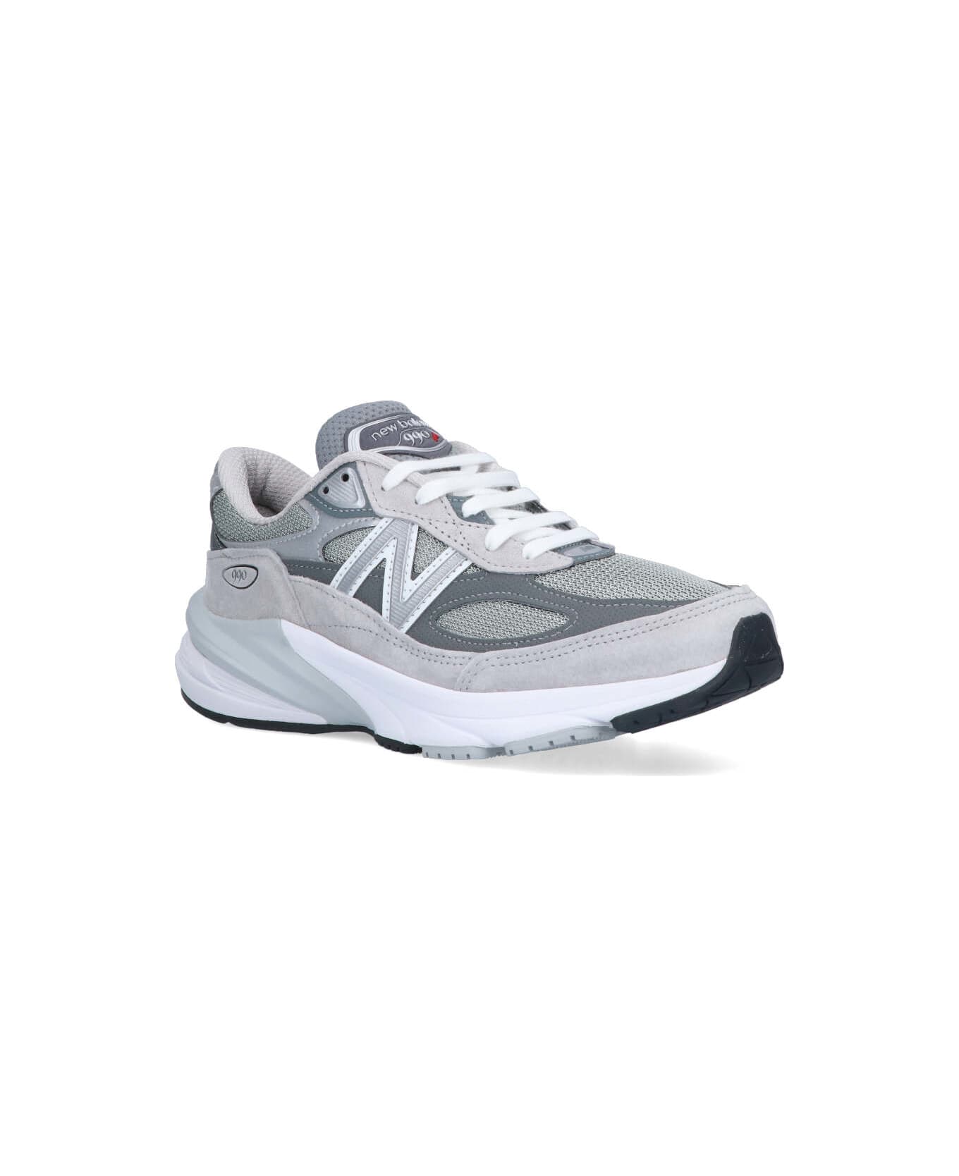 New Balance '990v6' Sneakers - Gray