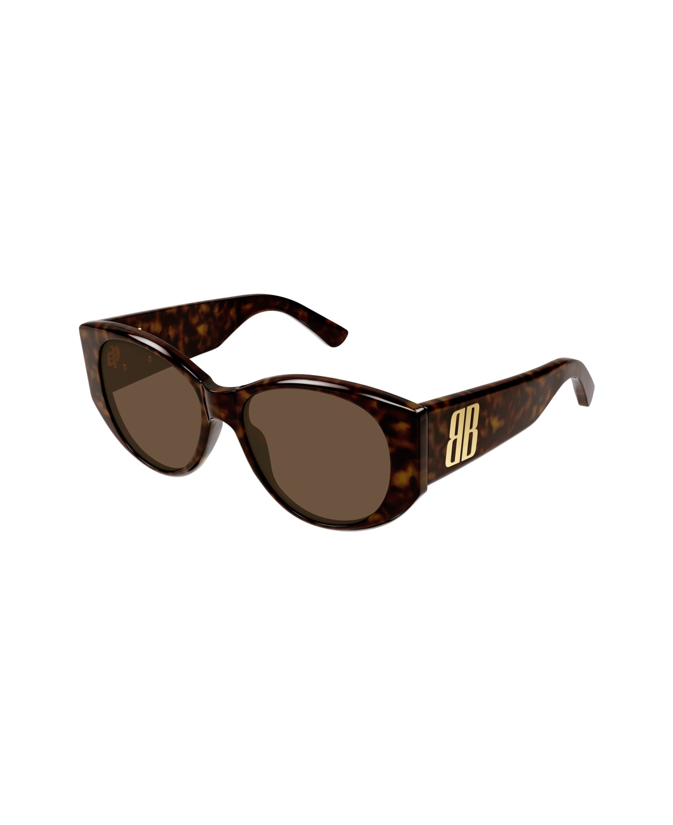 Balenciaga Eyewear Balenciaga Bb0455s Linea Extreme 002 Havana Brown Sunglasses - Havana