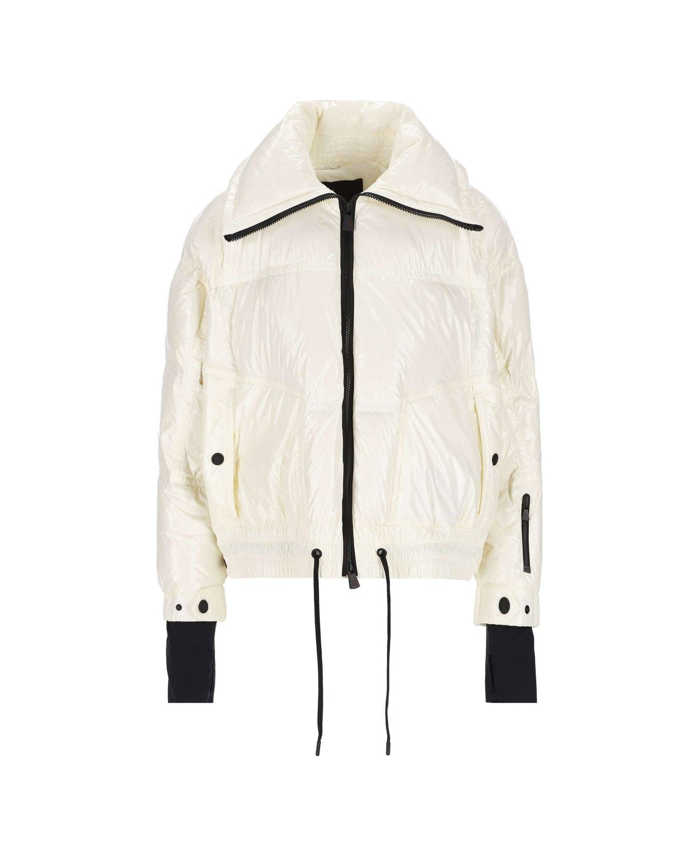 Moncler Grenoble Zip-up Padded Jacket - WHITE ダウンジャケット
