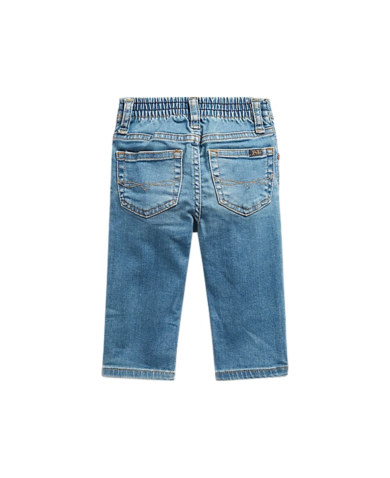 Ralph Lauren Cotton Denim Jeans - Blue ボトムス