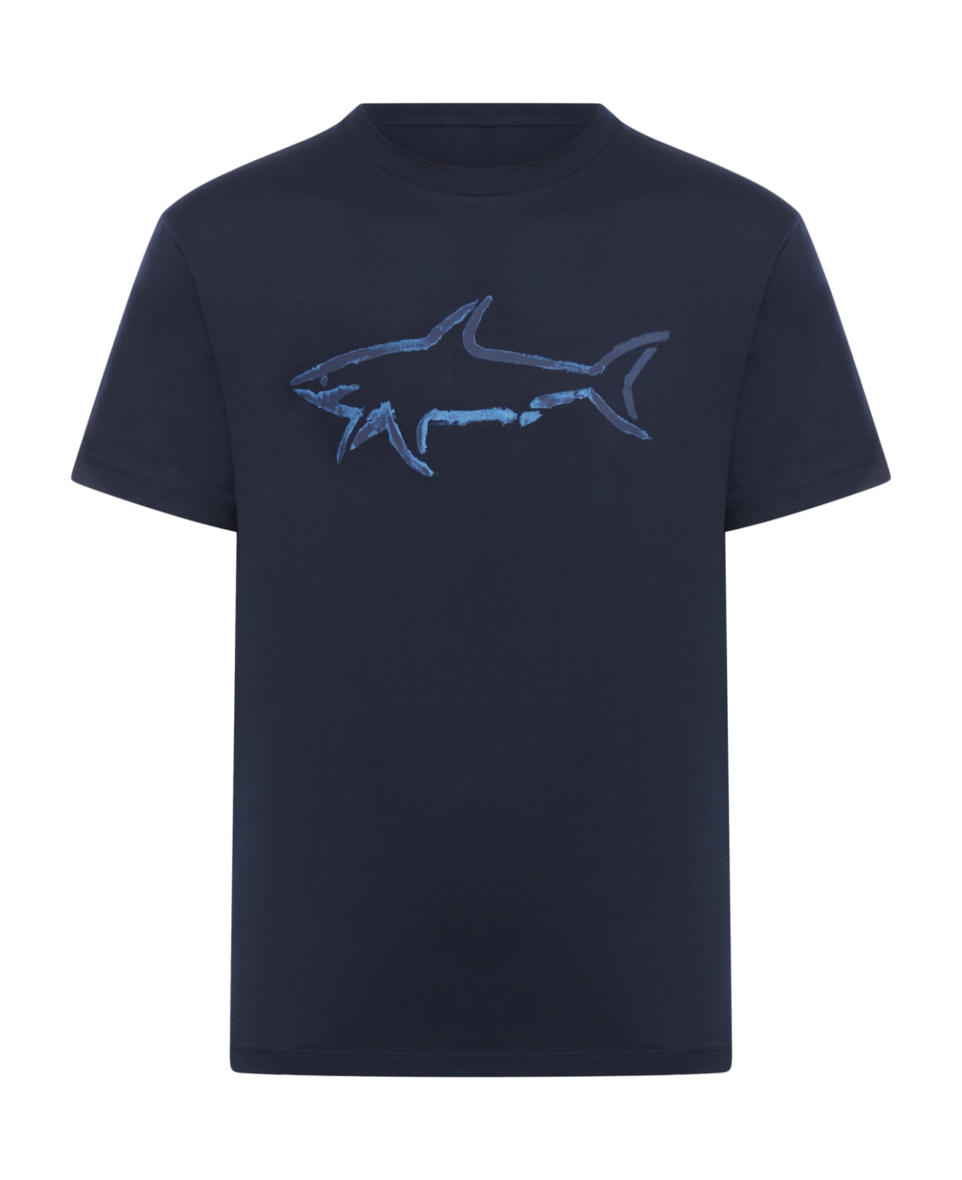 Paul&Shark T-shirt Cotton - Blue シャツ