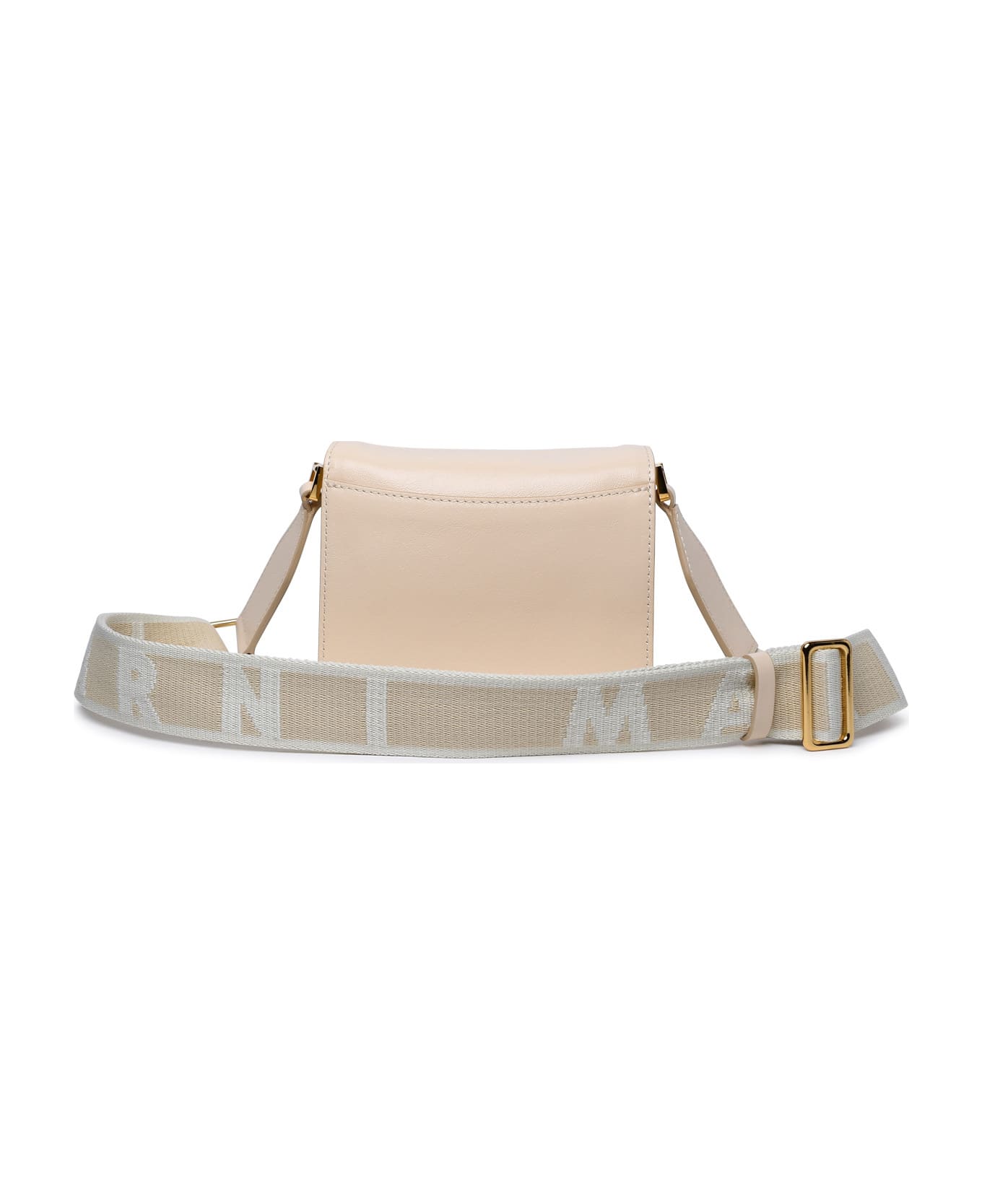 Marni 'trunk Soft E/w' Ivory Cowhide Mini Bag - Beige