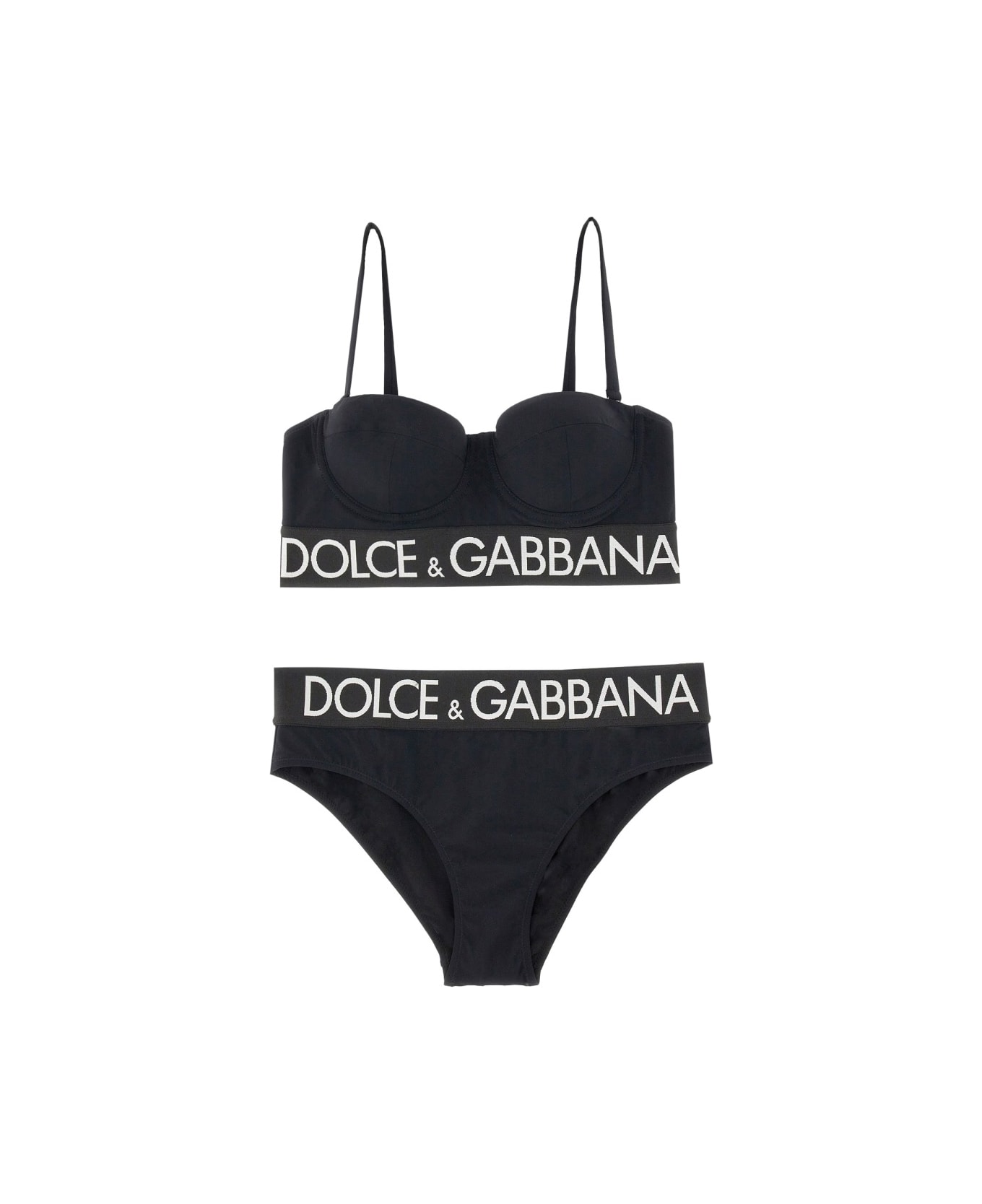 Dolce & Gabbana Two-piece Costume - BLACK