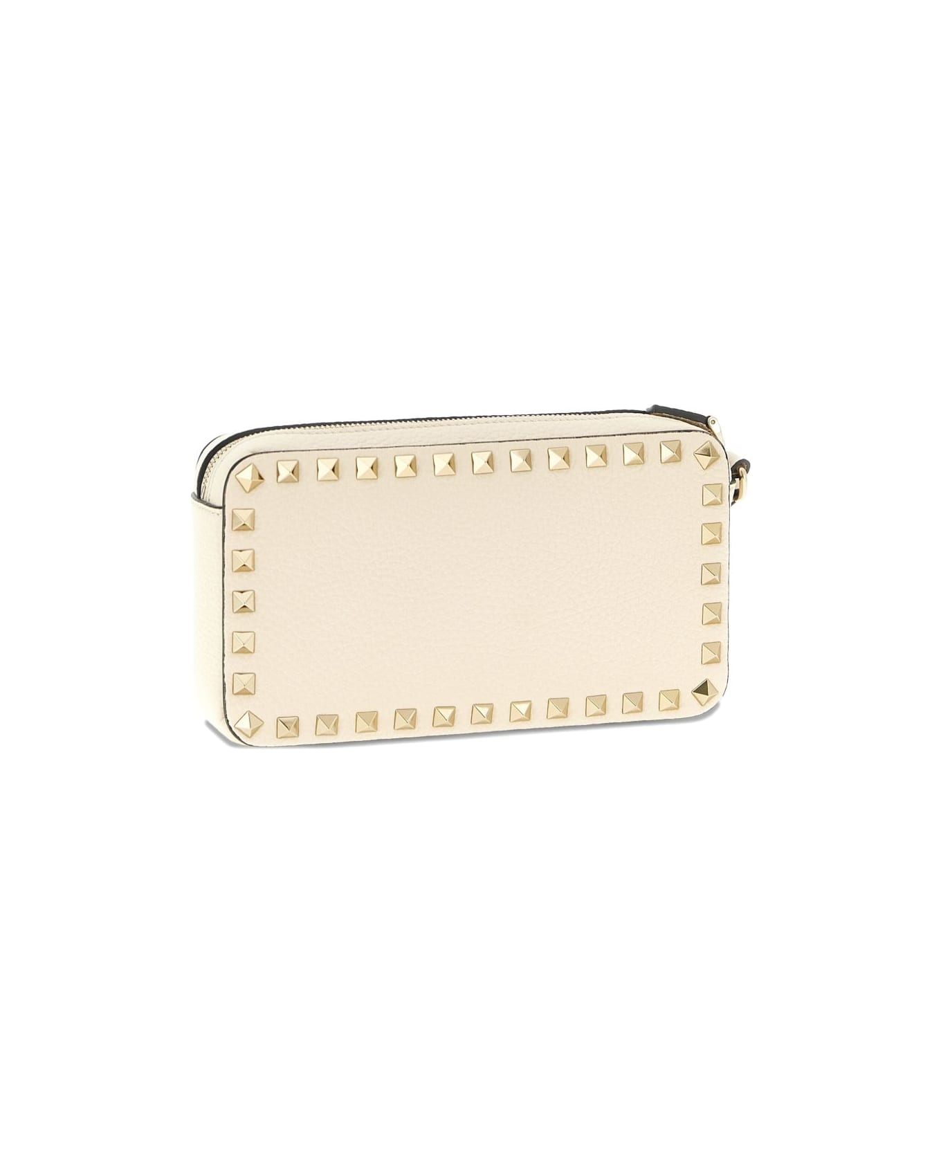 Valentino Garavani Rockstud Leather Mini Bag - Ivory