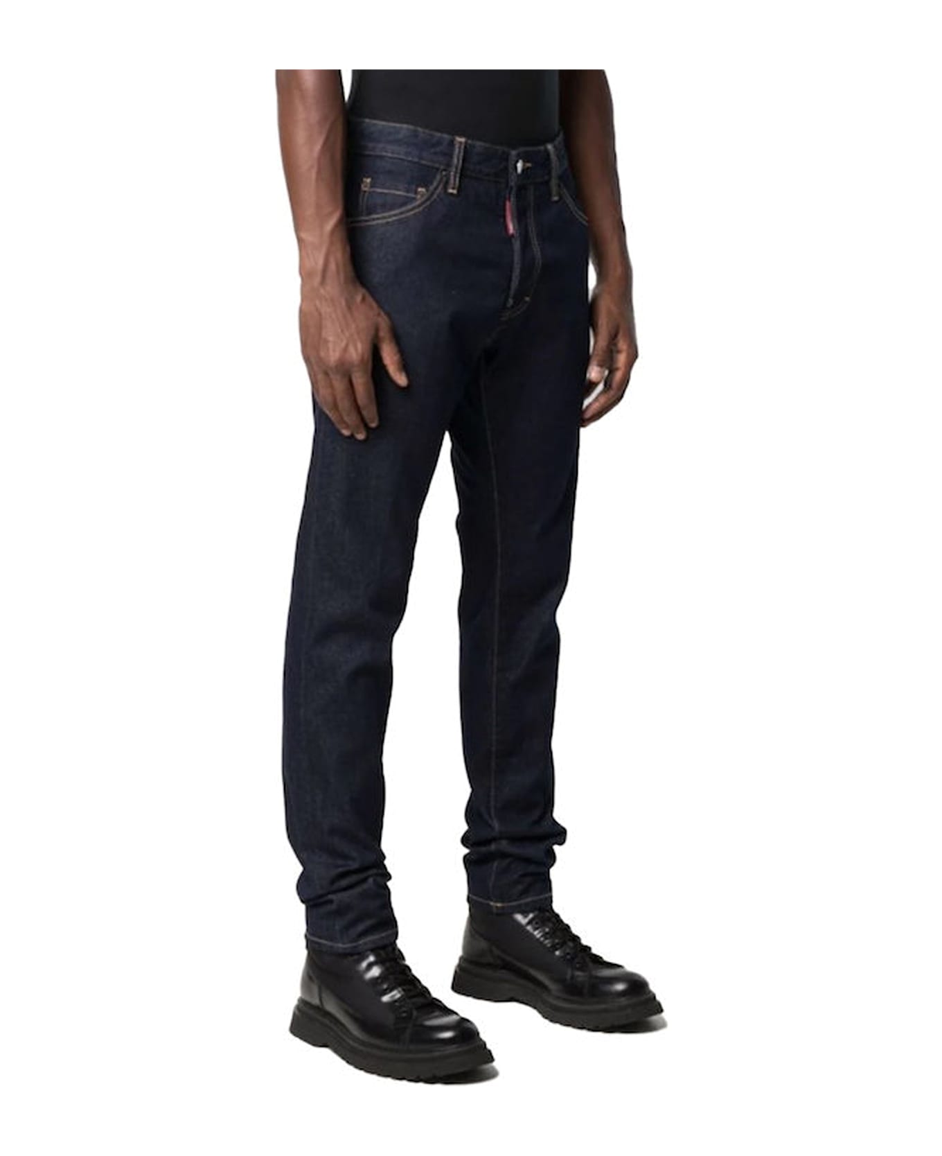 Dsquared2 Cotton Denim Jeans - Blue