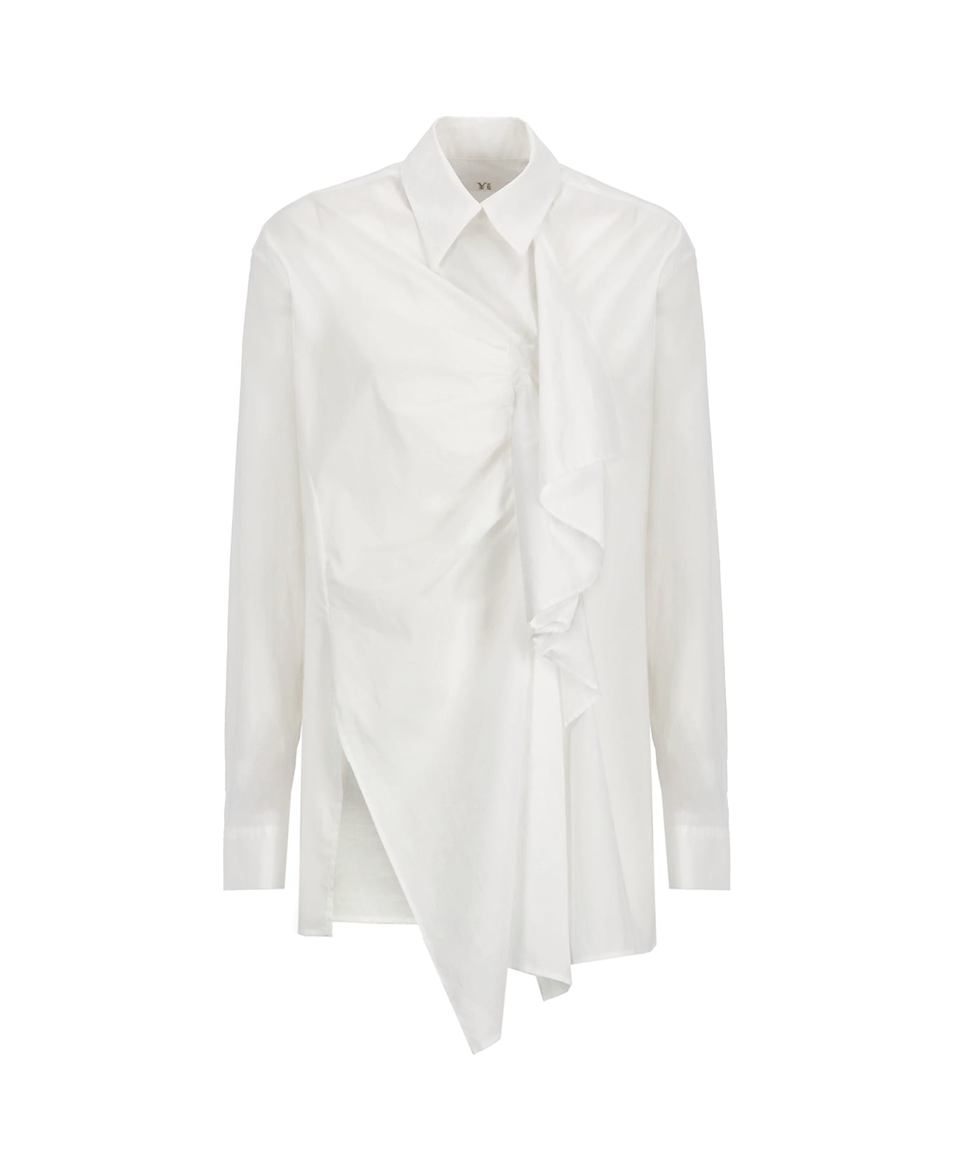 Y's Cotton Shirt - White シャツ