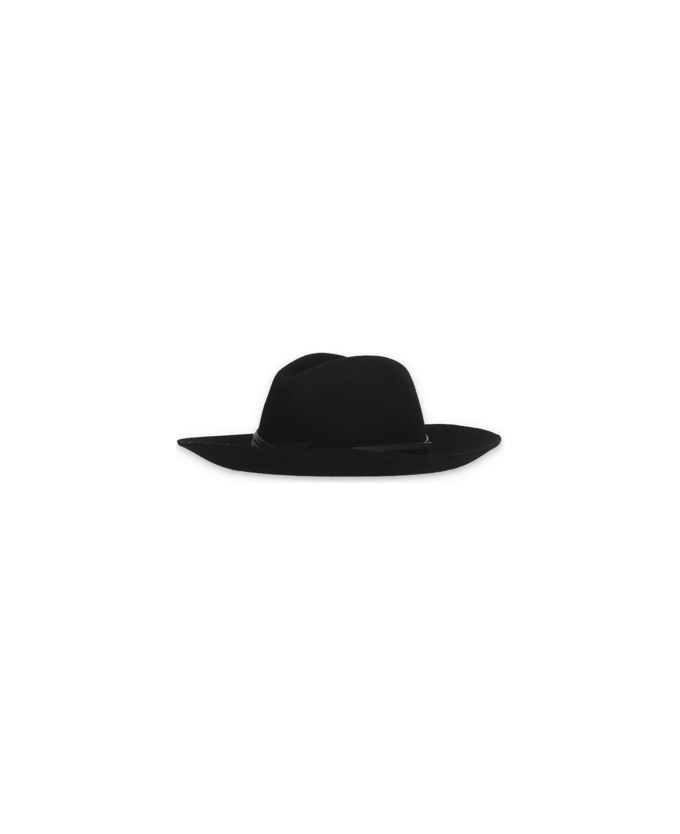 Golden Goose Cappello Golden Fedora - Black