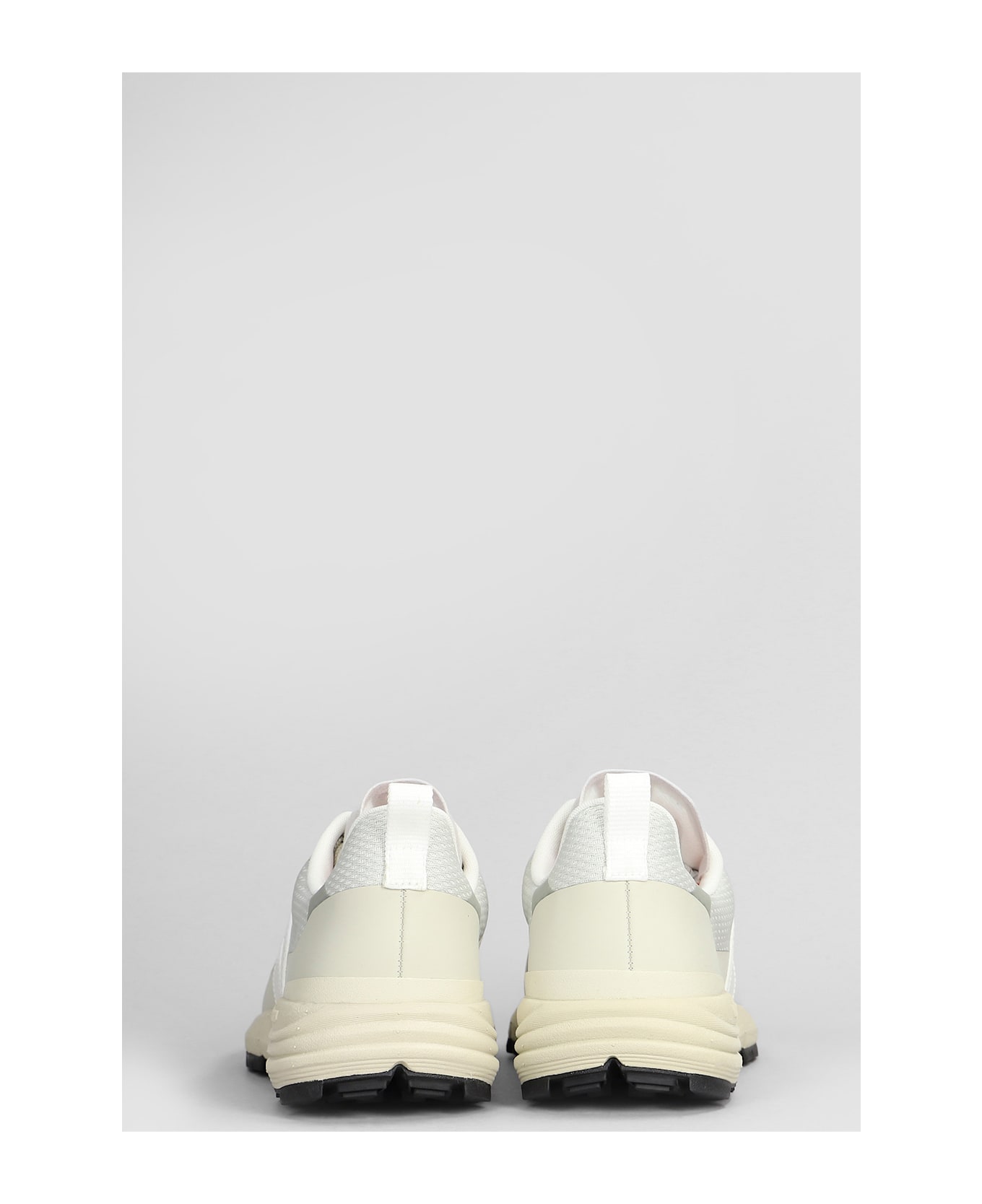 Veja Dekkan Sneakers In White Fabric - NEUTRALS