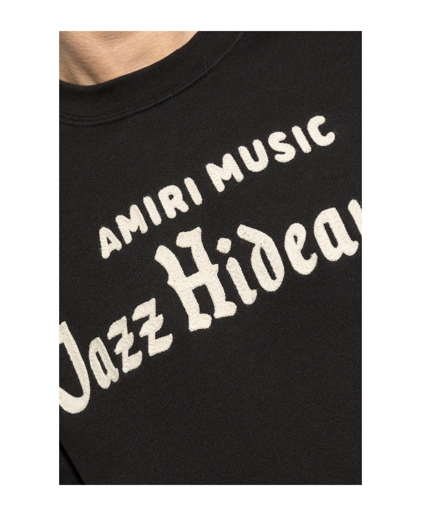 Logo Patch Crewneck Sweatshirt