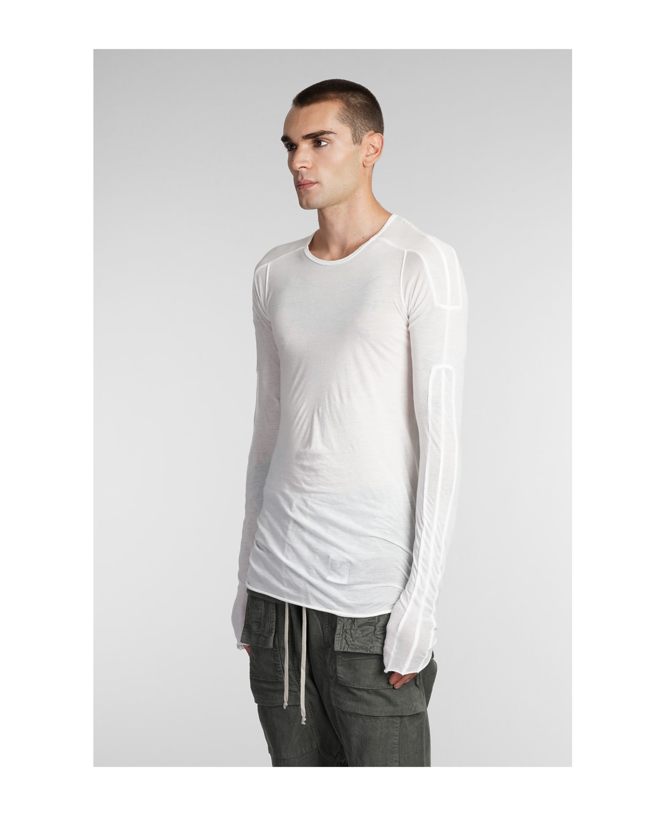 DRKSHDW Long Sleeve T-shirt - White シャツ