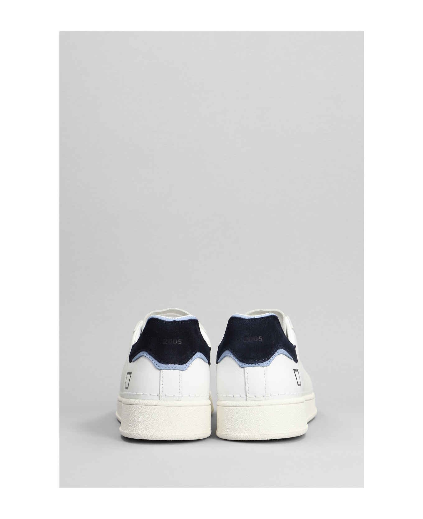 D.A.T.E. Base Sneakers In White Leather - white スニーカー