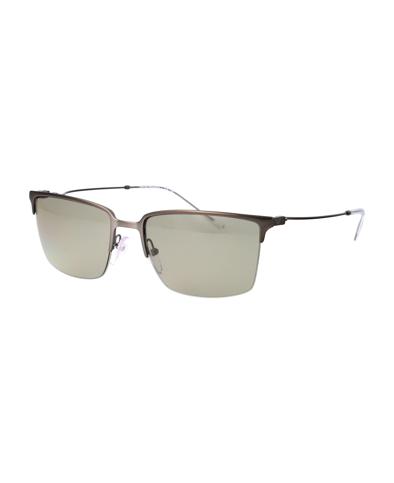 Emporio Armani 0ea2155 Sunglasses - 3003/3 Matte Gunmetal