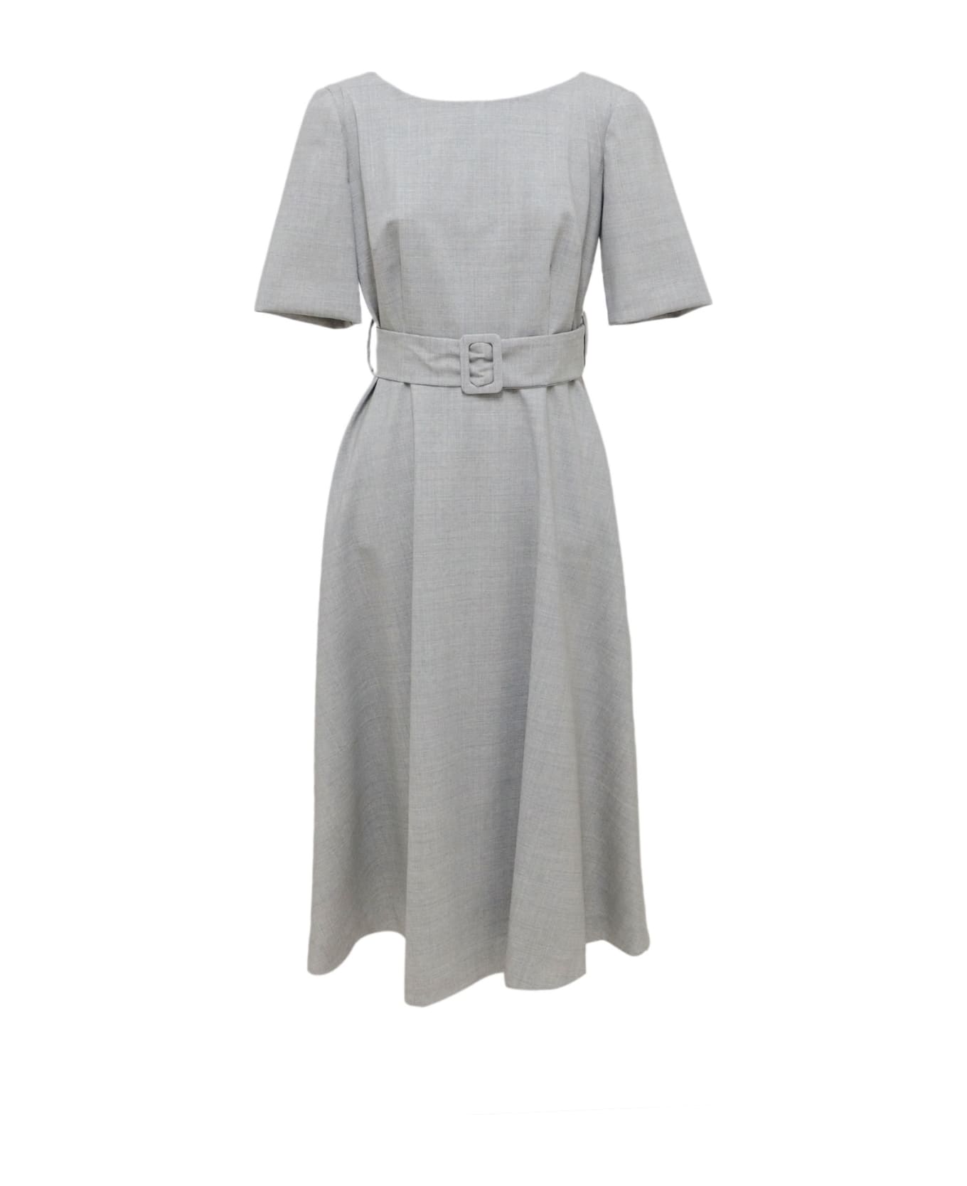 Parosh Dress - Grey