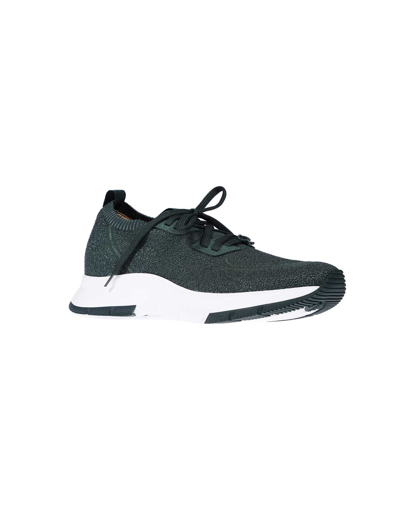Gianvito Rossi Glover Fabric Low-top Sneakers - green