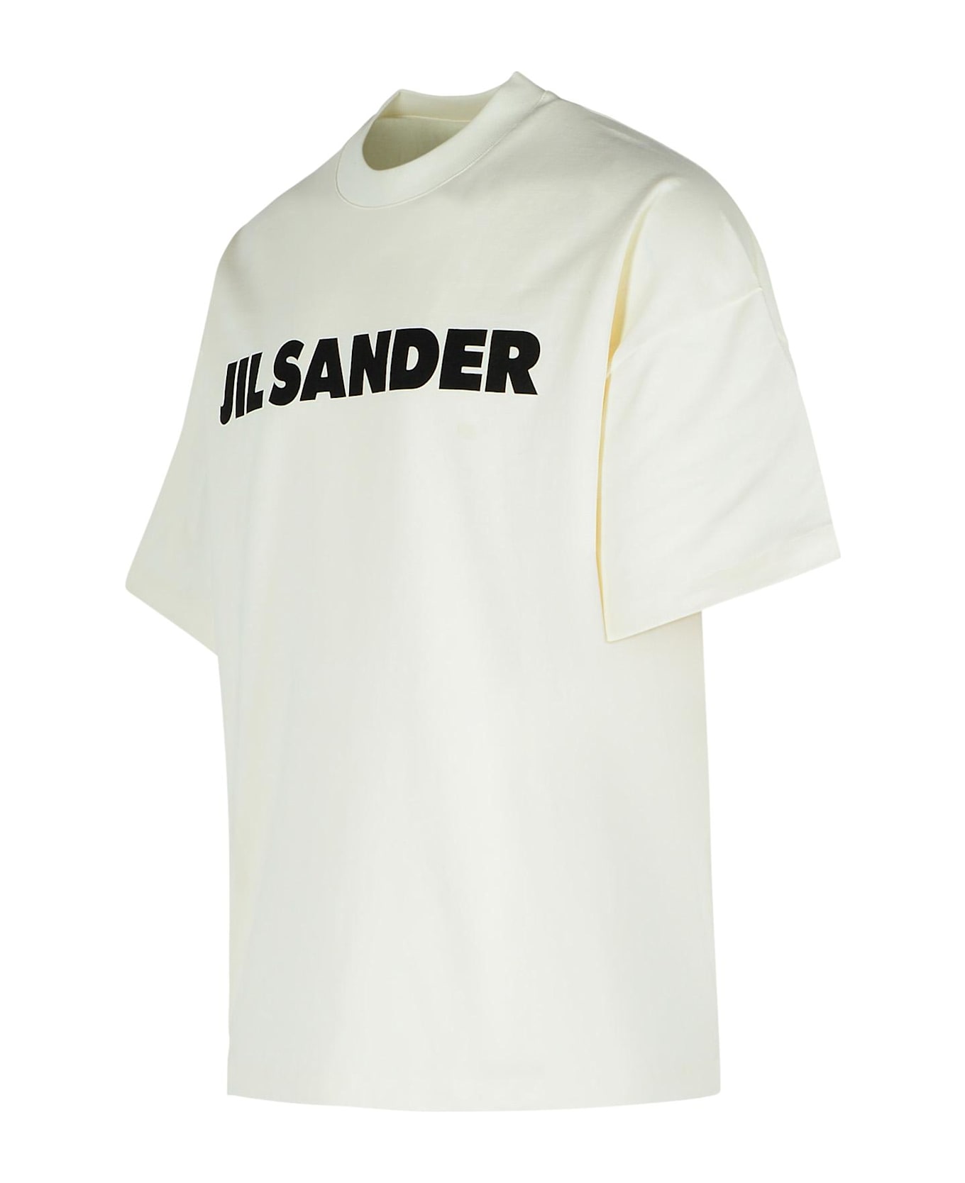 Jil Sander Ivory Cotton T-shirt - Ivory