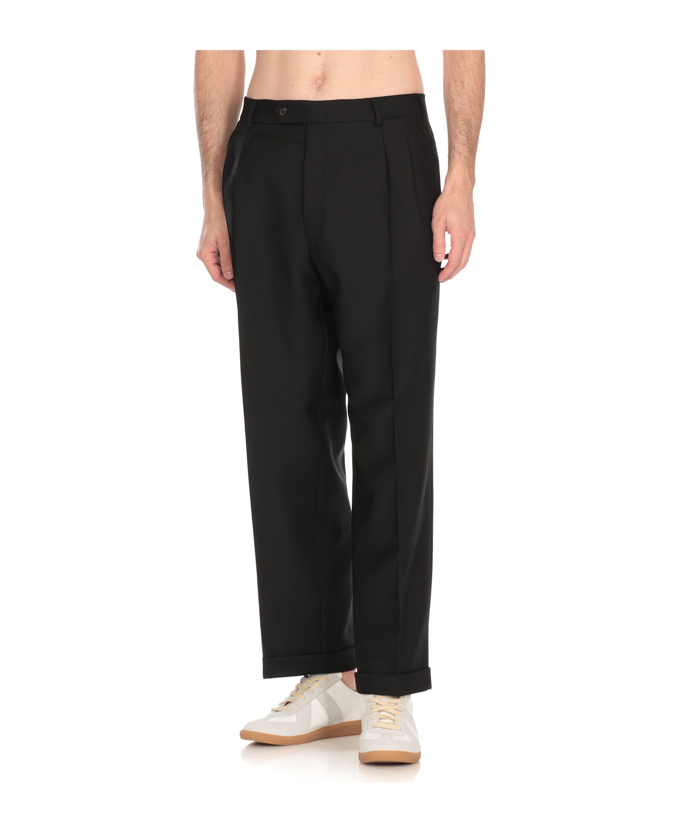 Wool Pants - Thumbnail 4
