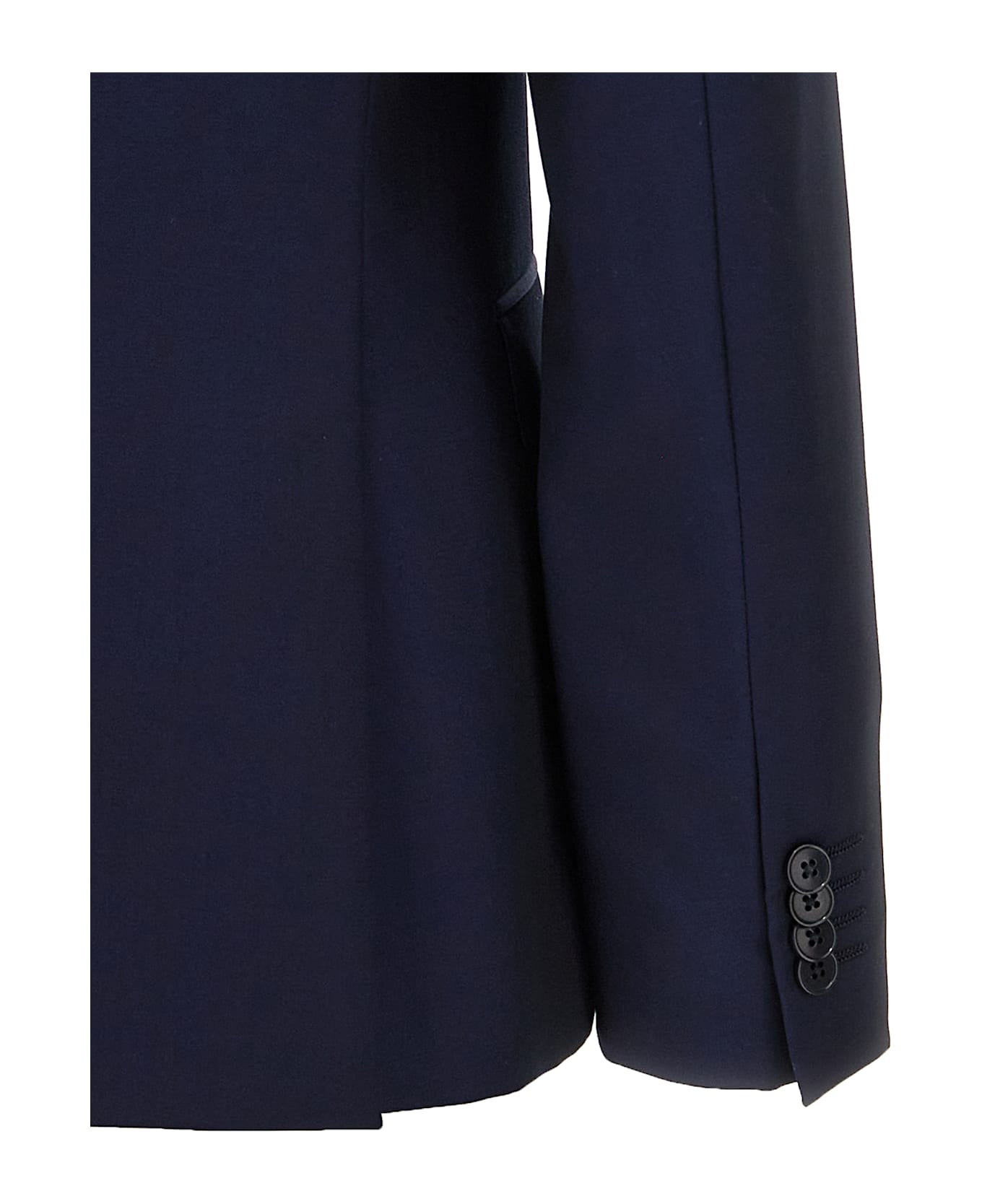 Zegna Single-breasted Blazer - Blue