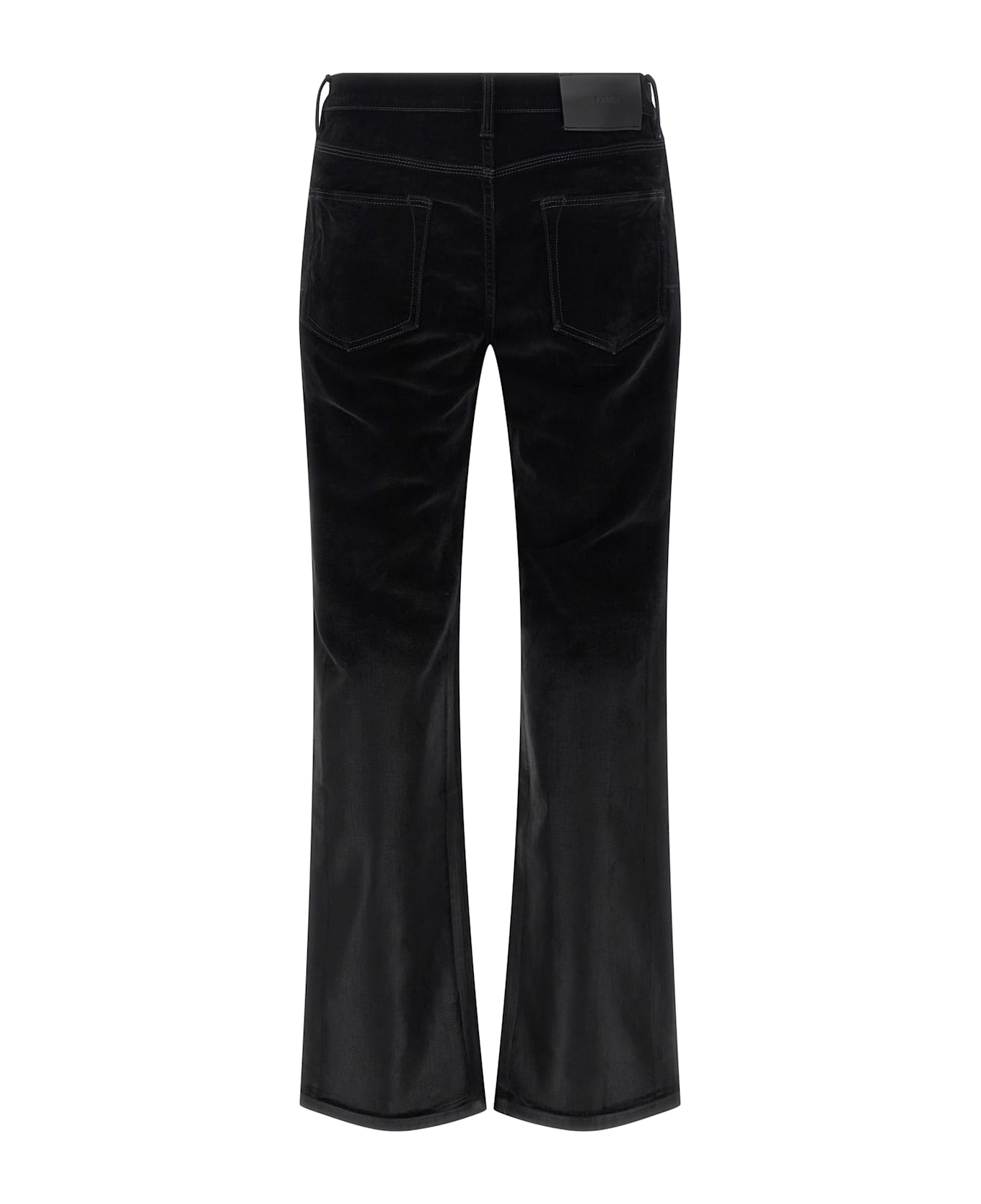 Purple Brand 
p004 Flare Flock Dipped
 Jeans - Black  