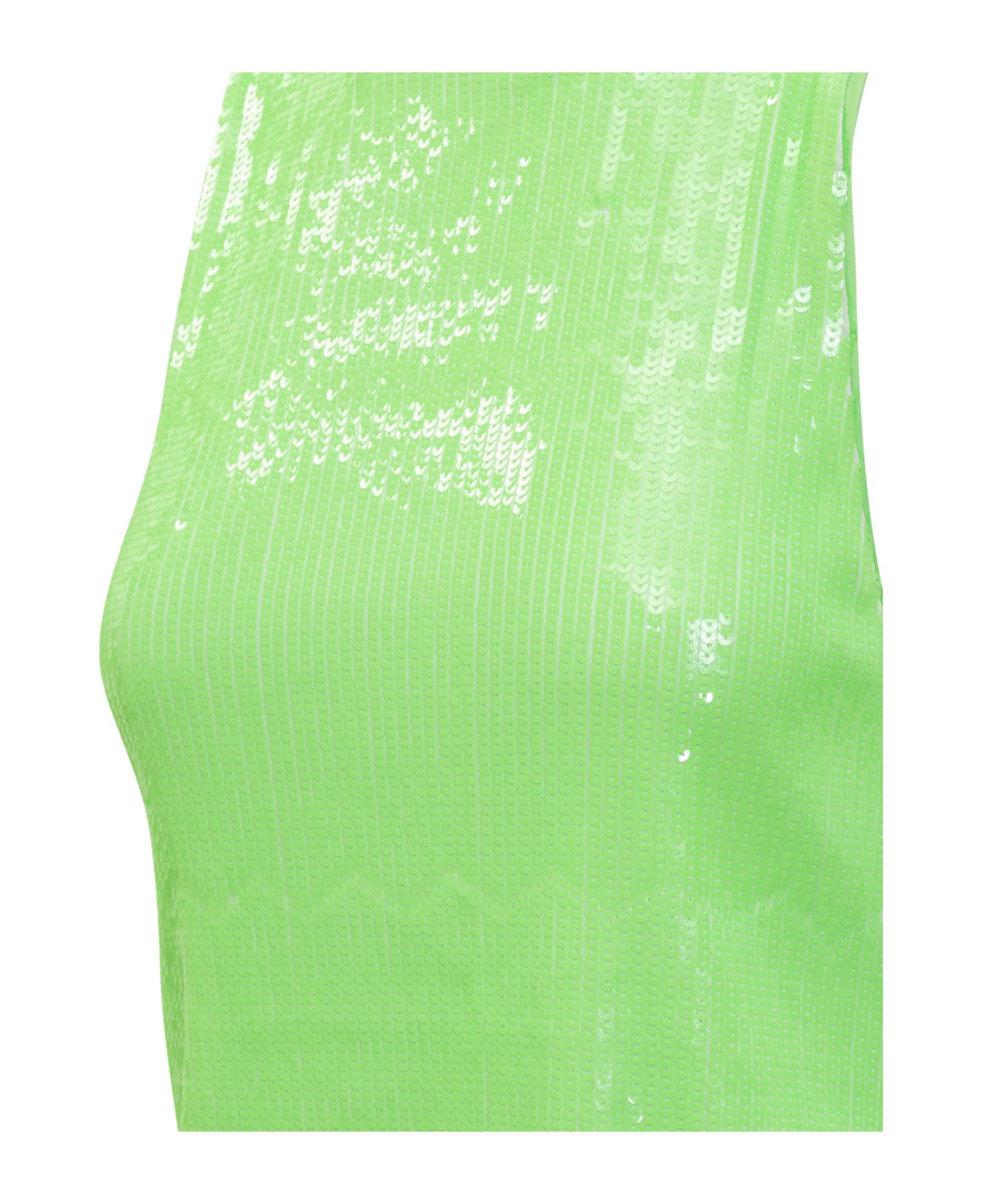 Rotate by Birger Christensen Sequins Dress - GREEN GECKO タンクトップ