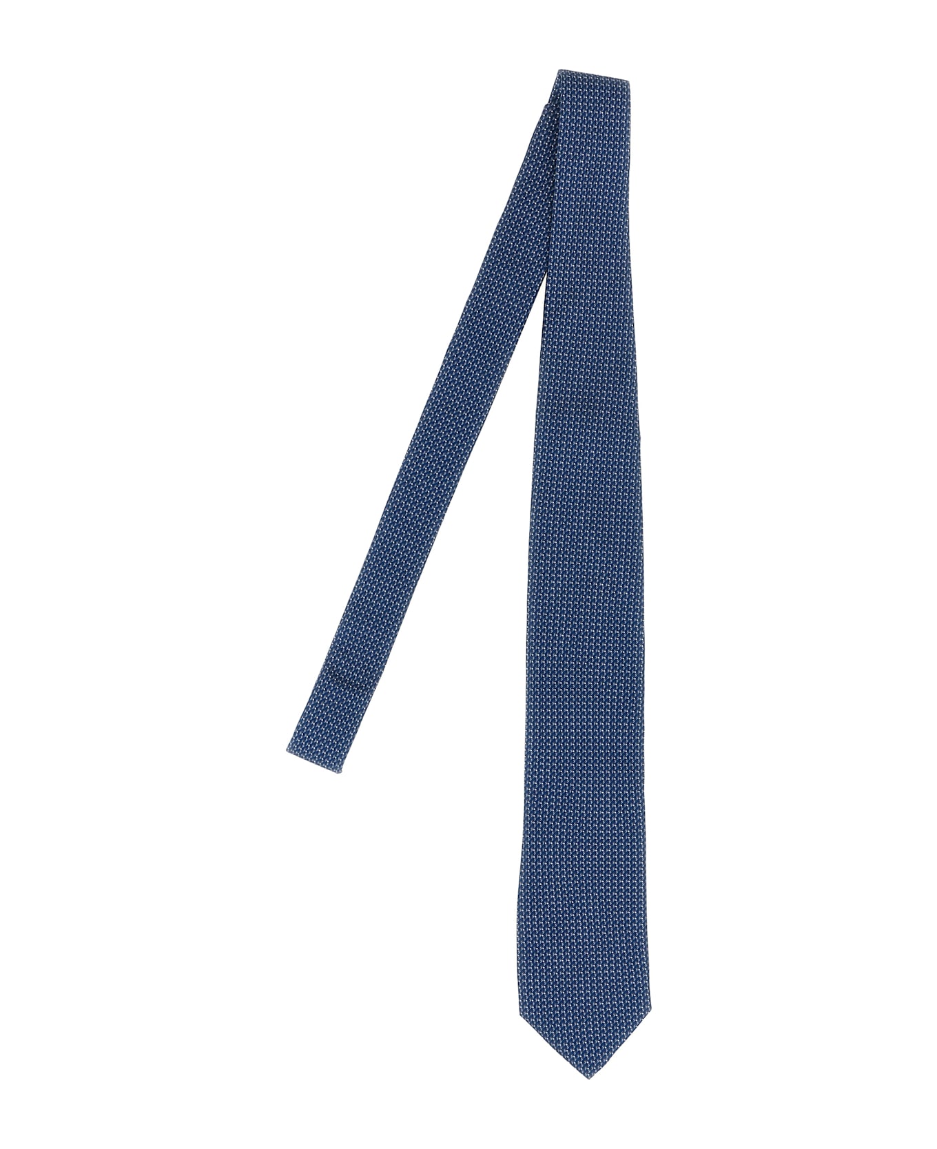 Pal Zileri Patterned Silk Tie - Blue