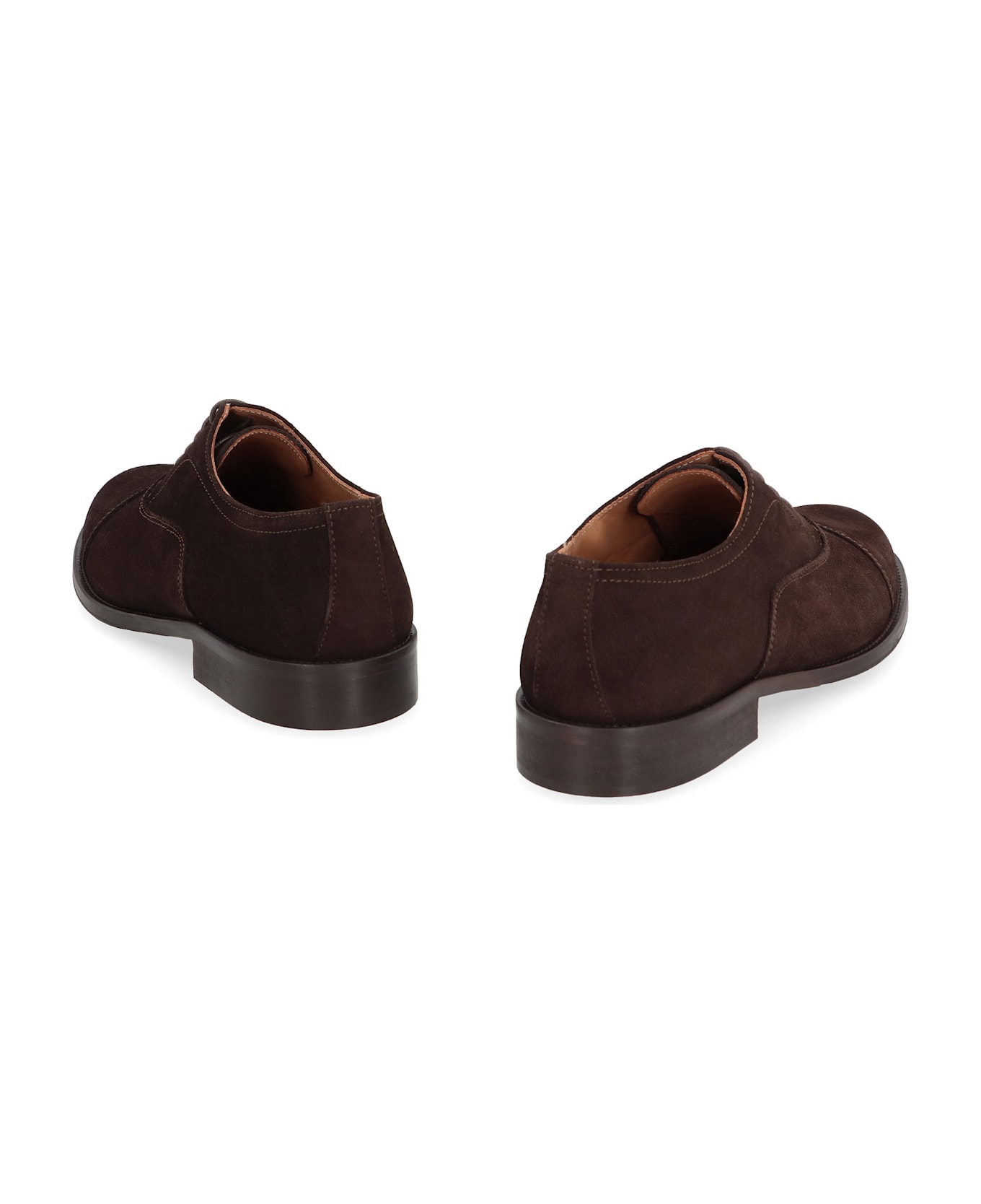 Bruno Magli Leather Lace-up Shoes - brown