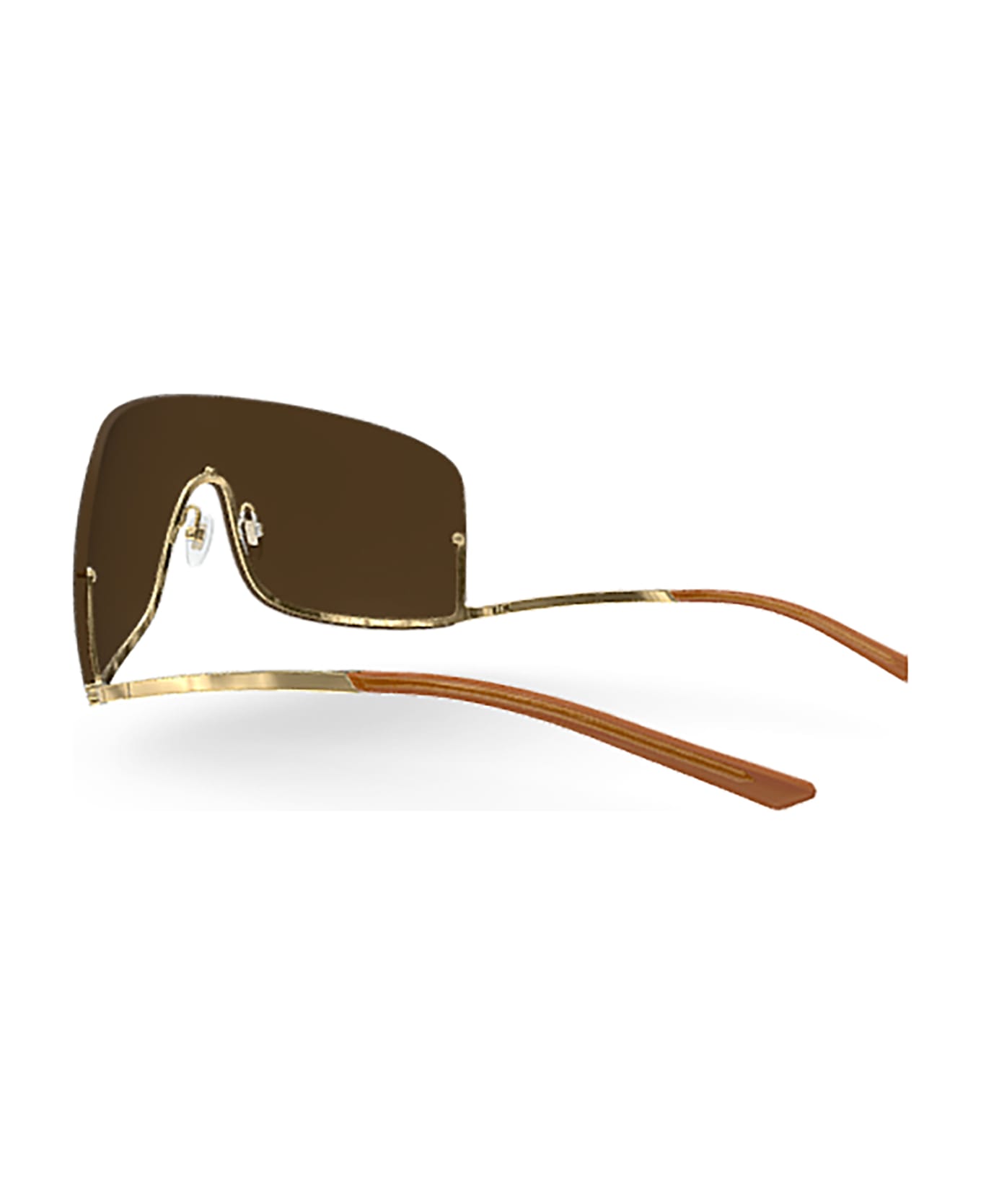 Gucci Eyewear GG1560S Sunglasses - Gold Gold Brown サングラス