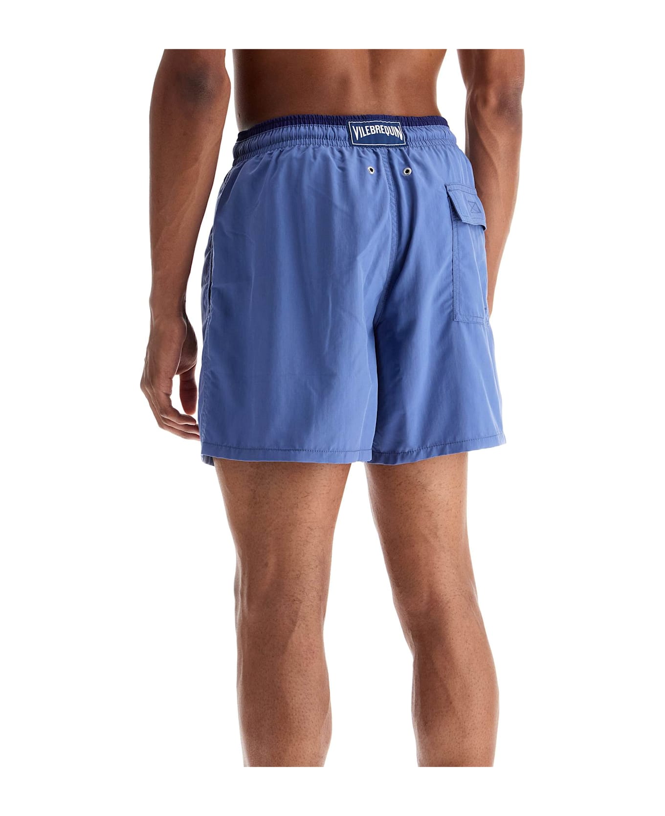 Vilebrequin Moka Sea Bermuda Shorts - TEMPETE (Blue)