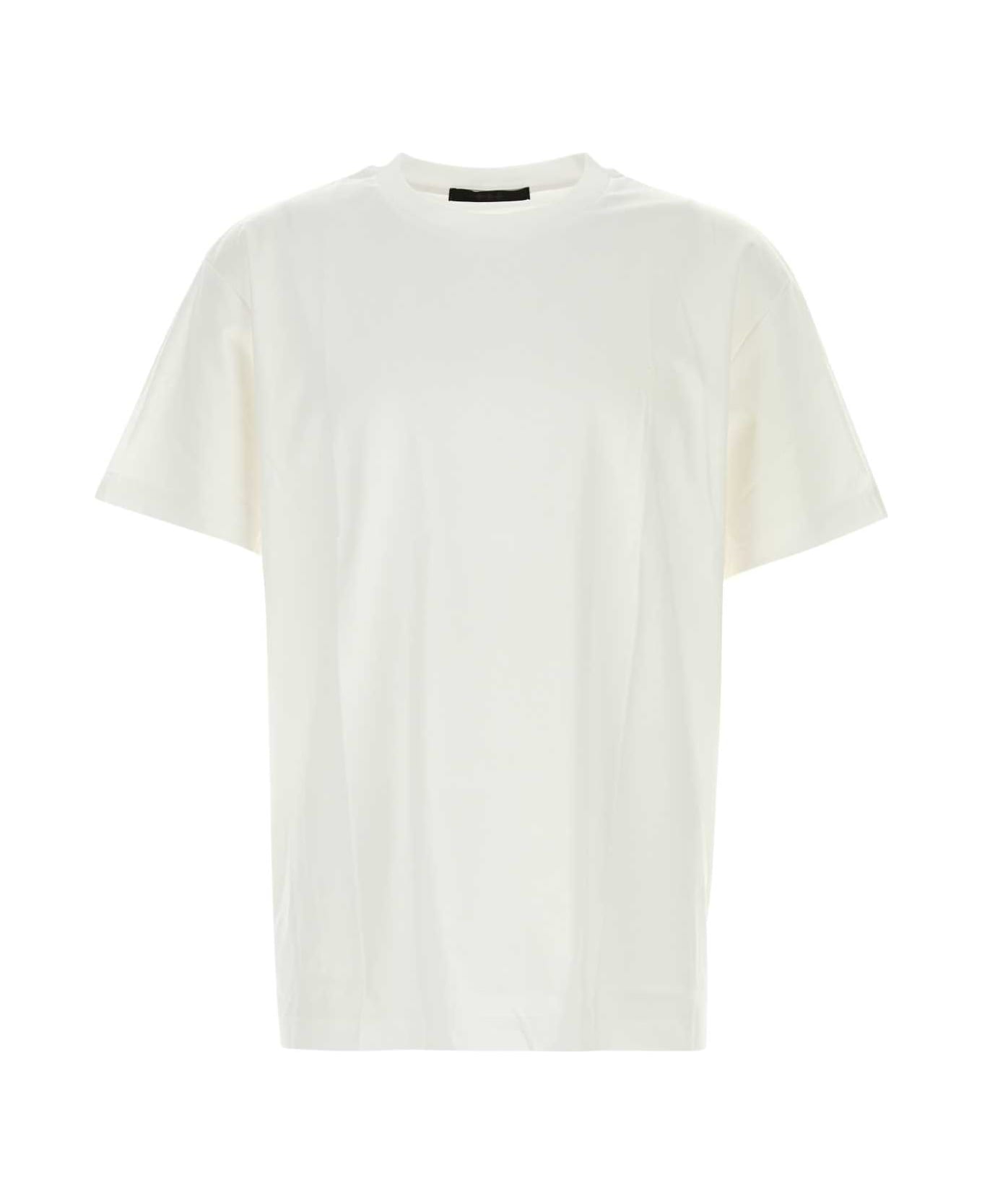 TATRAS White Cotton T-shirt - WHITE