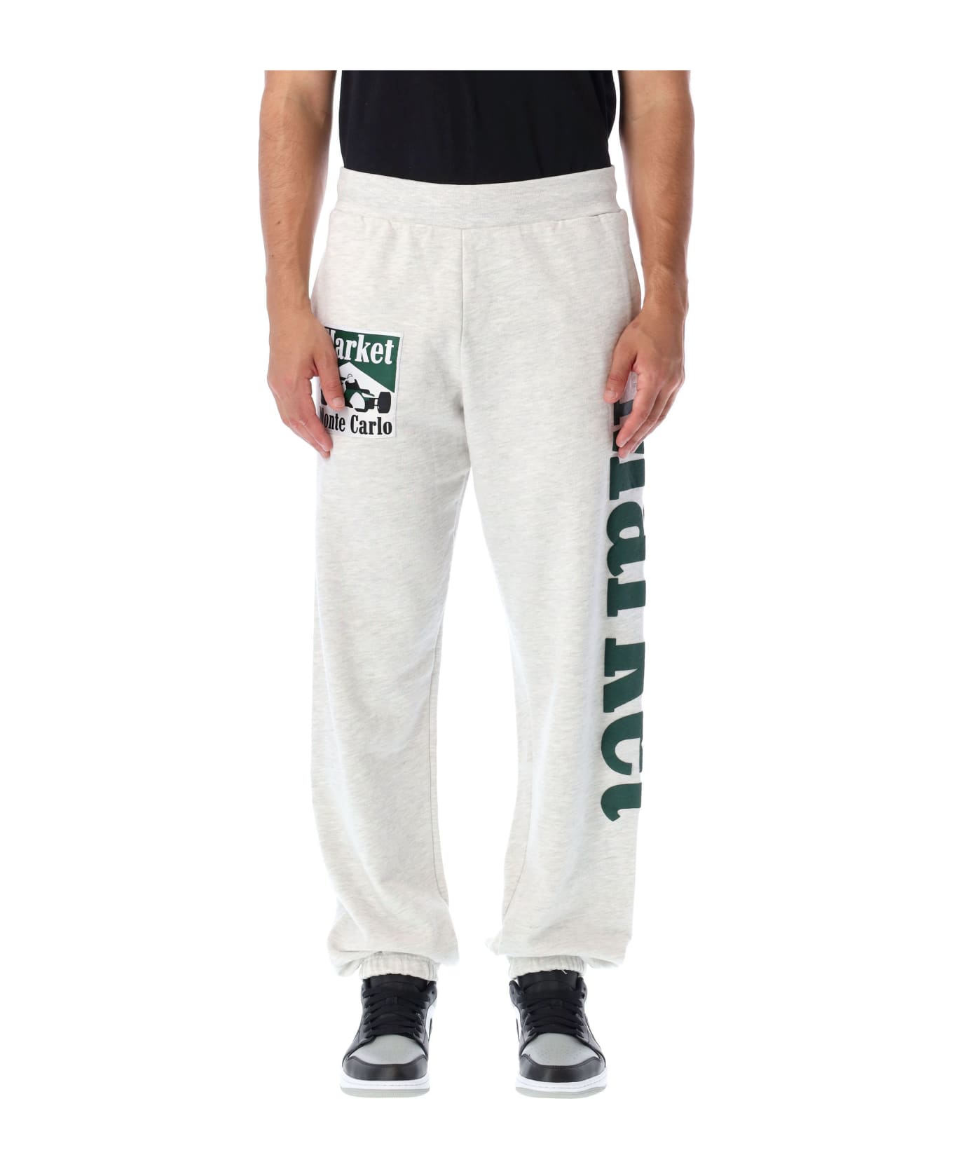 Market Racing Logo Sweatpants - ASH