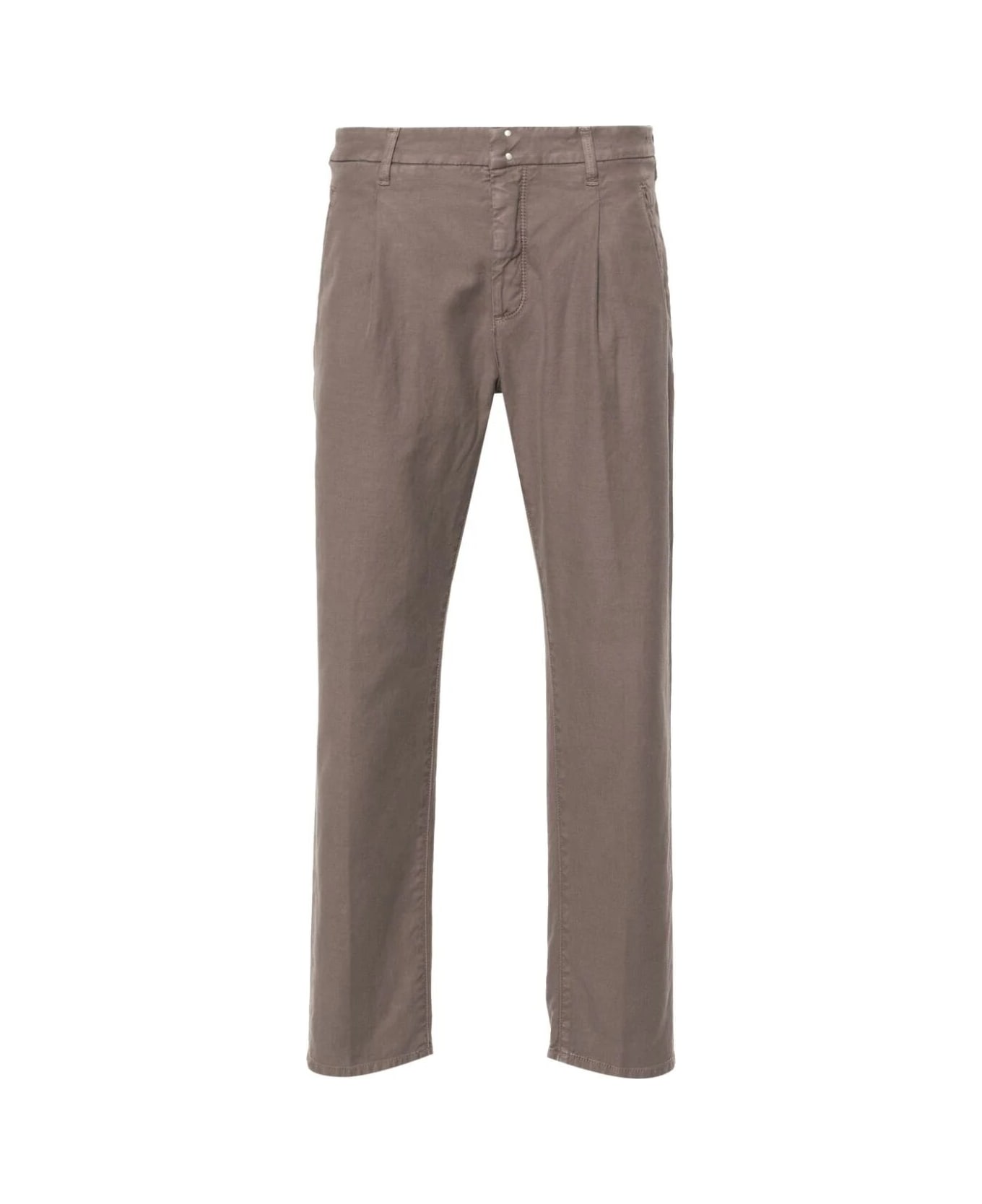 Incotex Special Straight Trouser - Taupe ボトムス